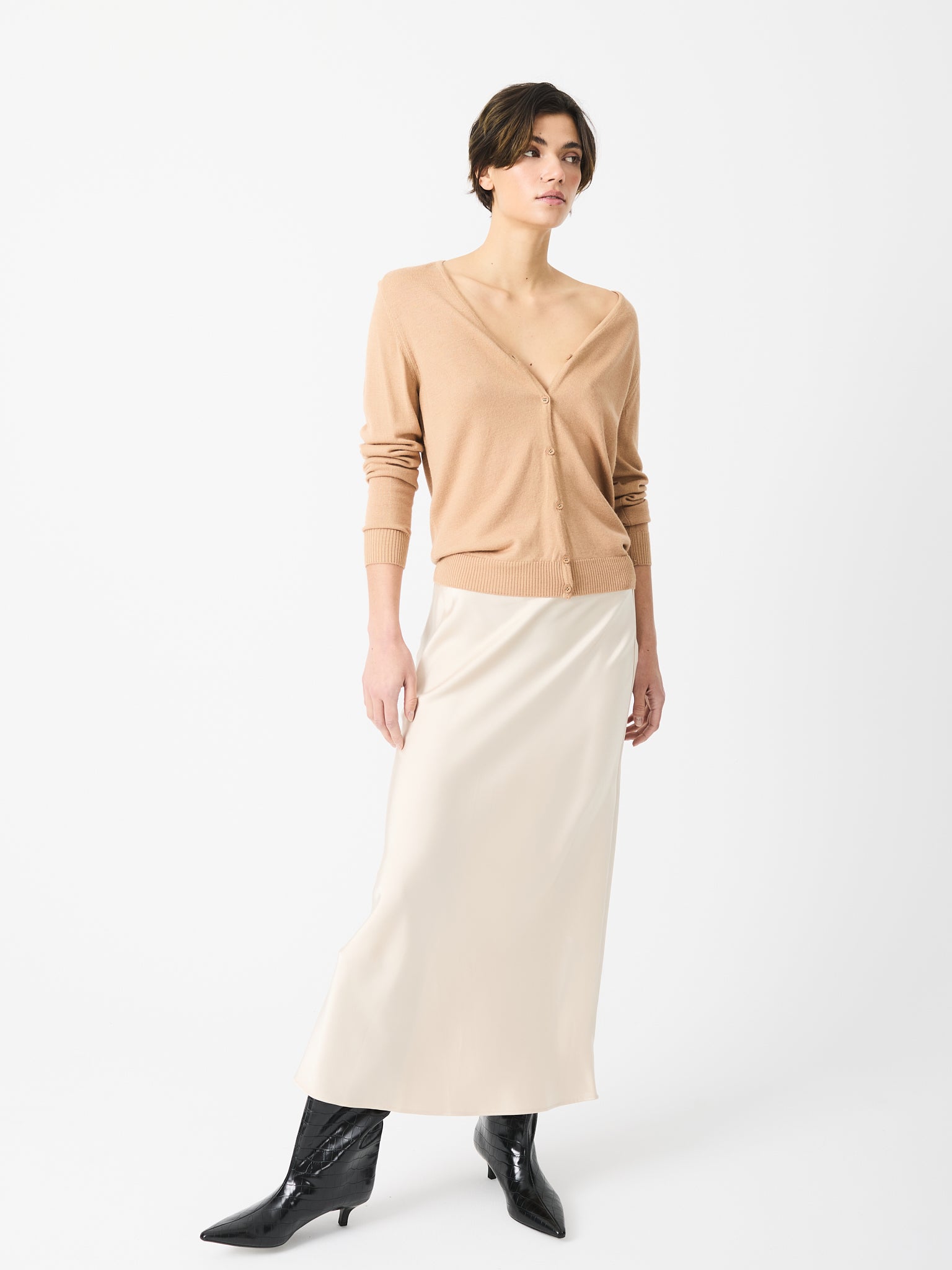 Chaqueta básica punto