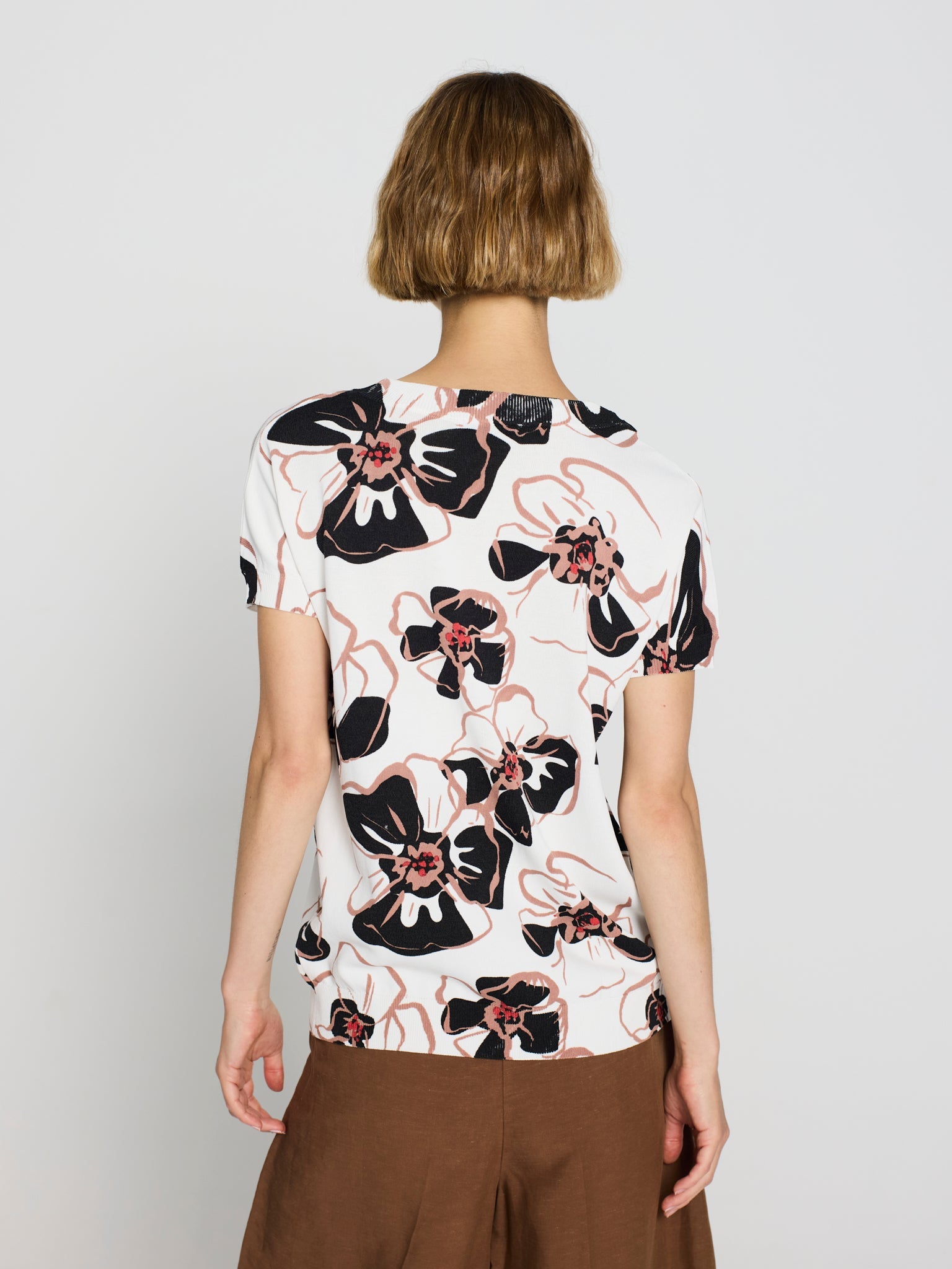 Jersey print floral
