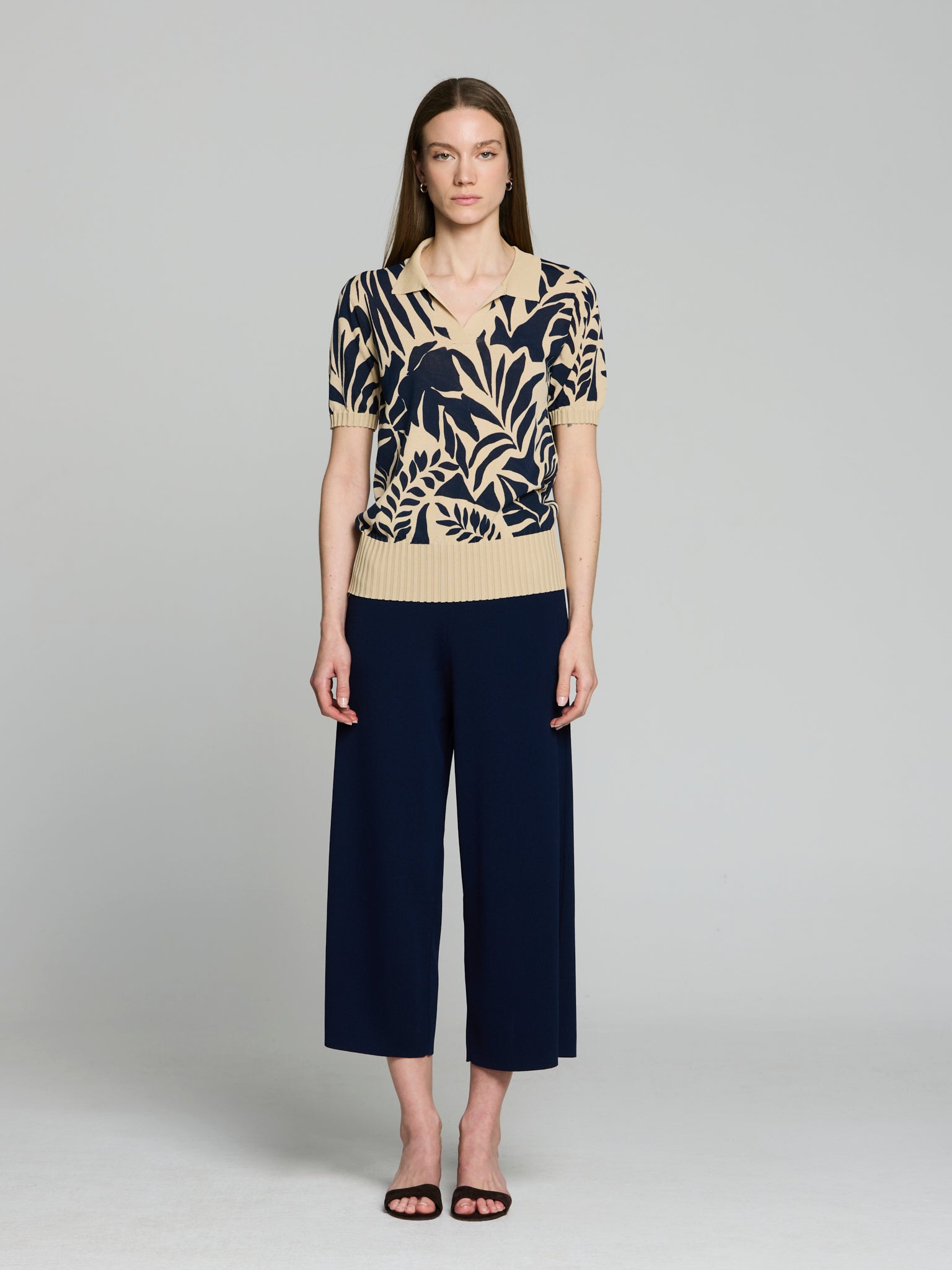 Jersey print tropical