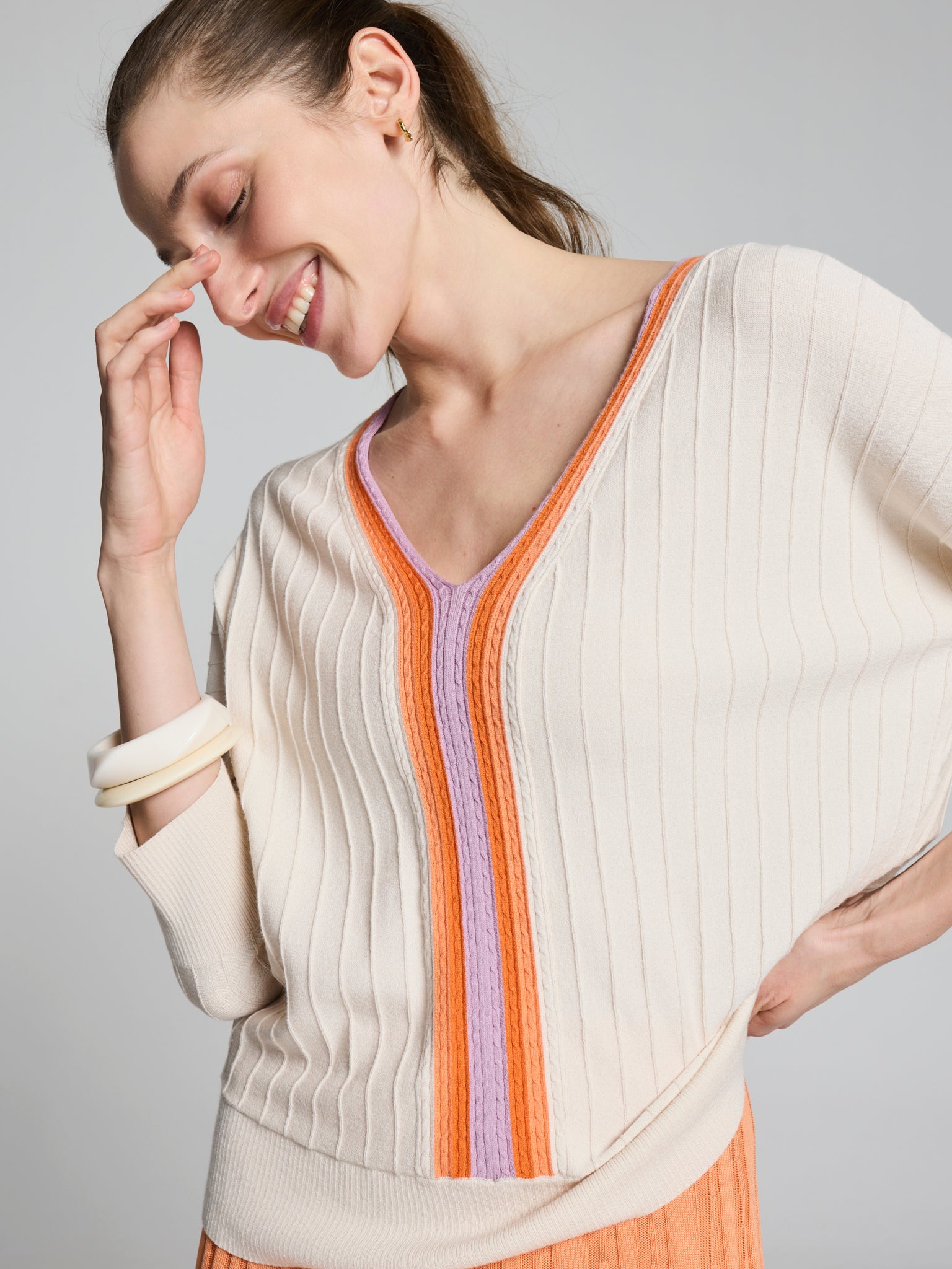 Jersey nervios trenzado