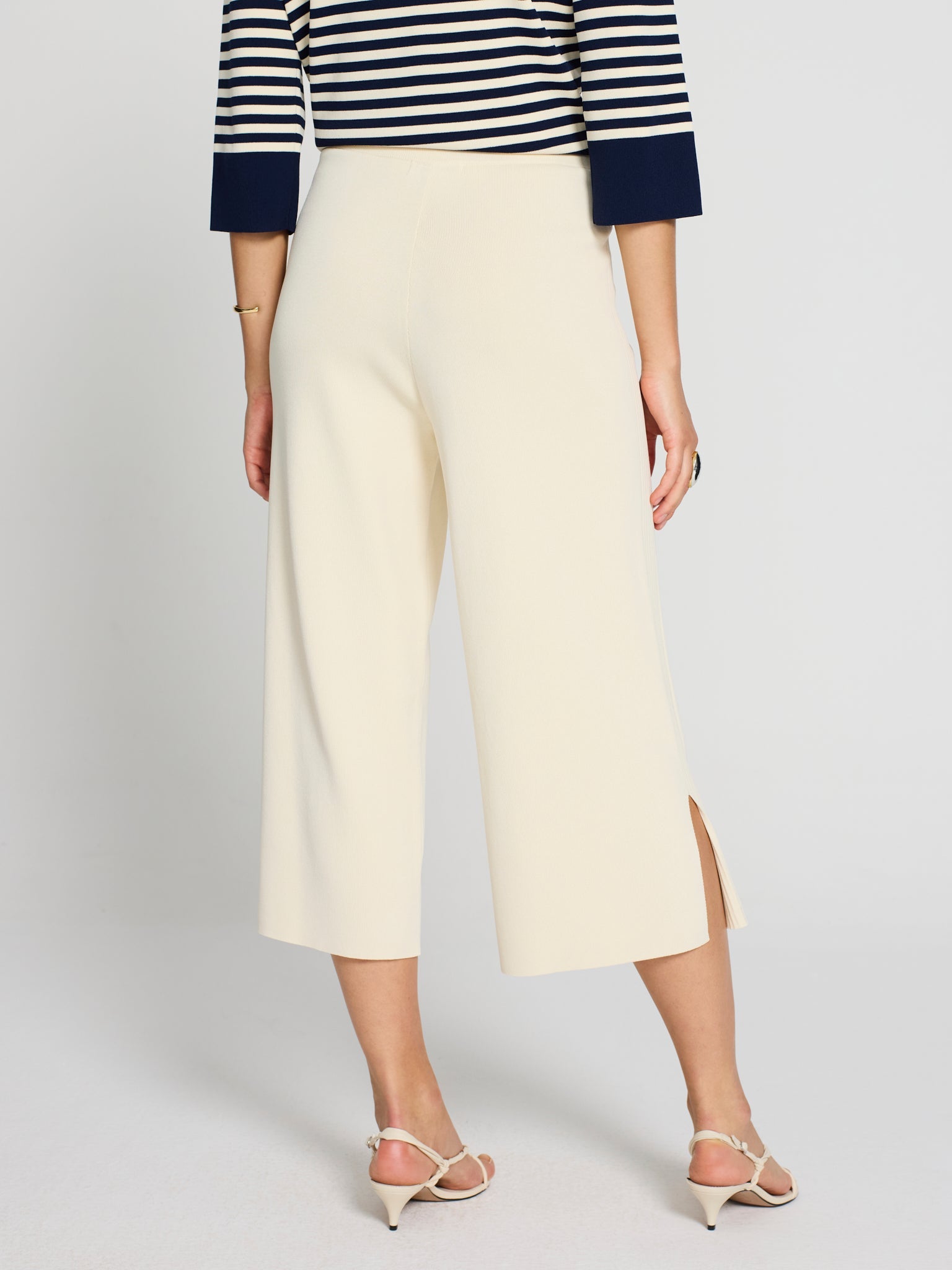 Pantalons detall rib