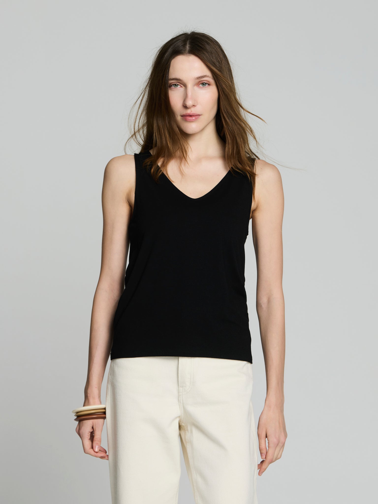 Camiseta básica viscosa