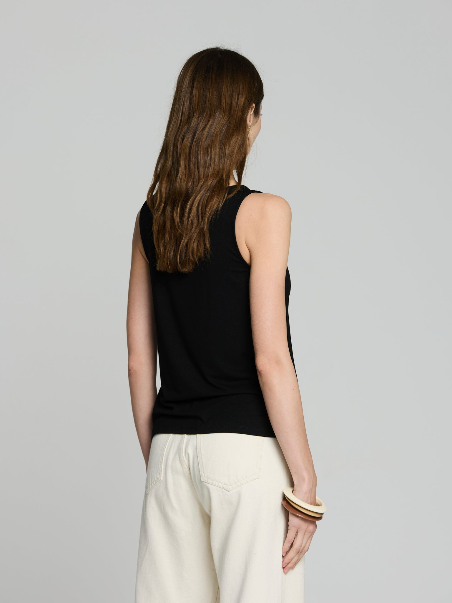 Camiseta básica viscosa