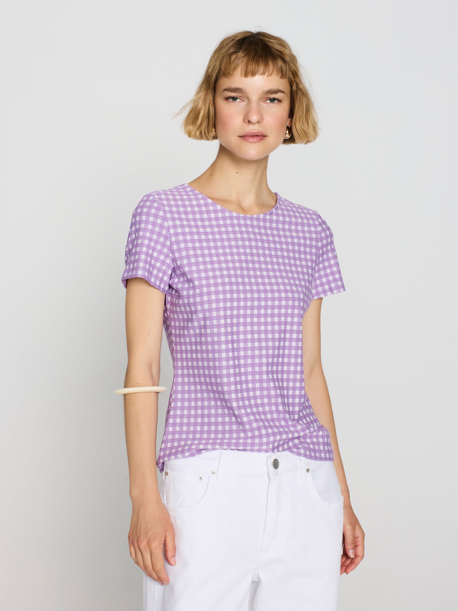 Camiseta cuadros vichy