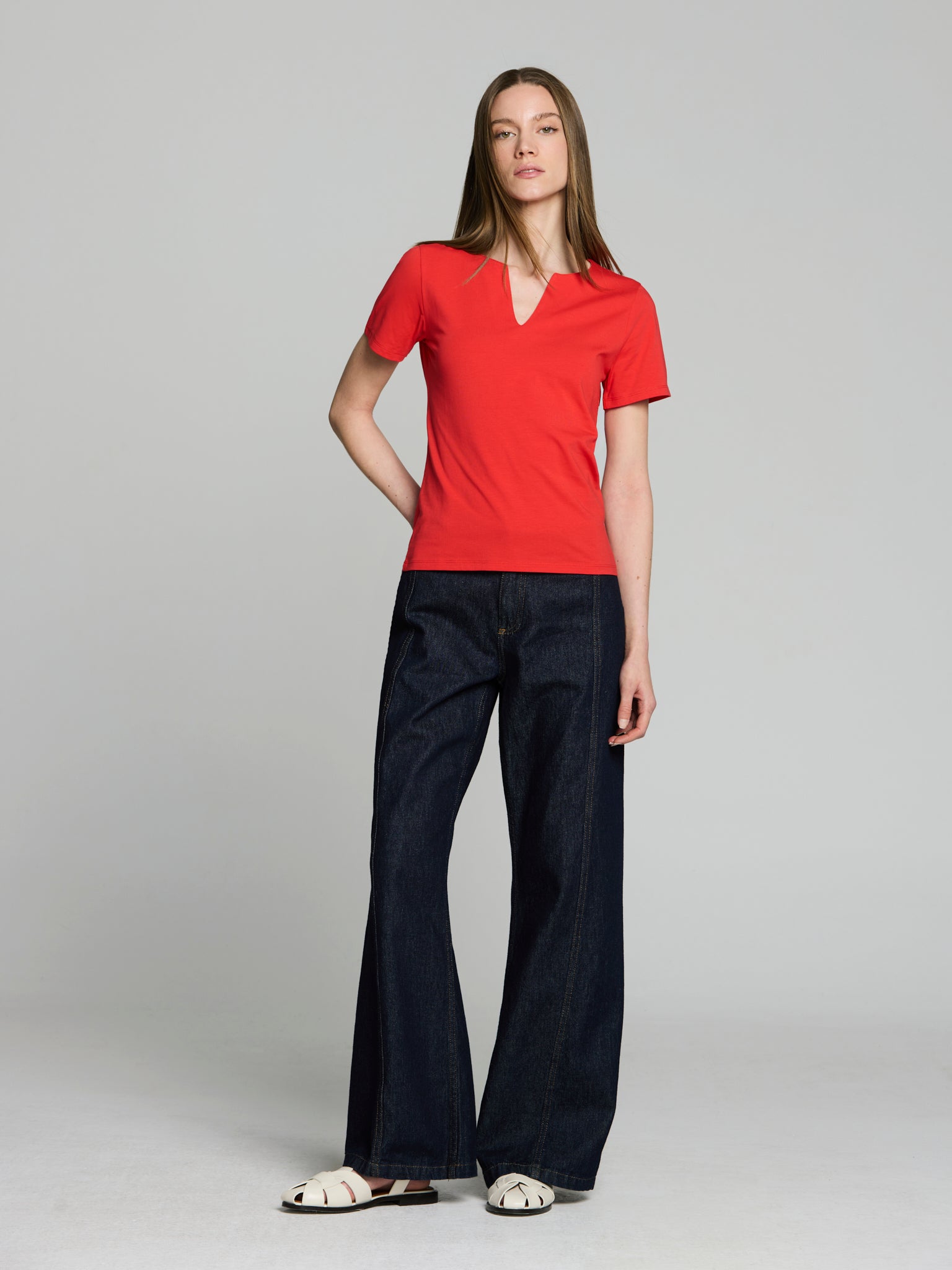 Camiseta punto básica