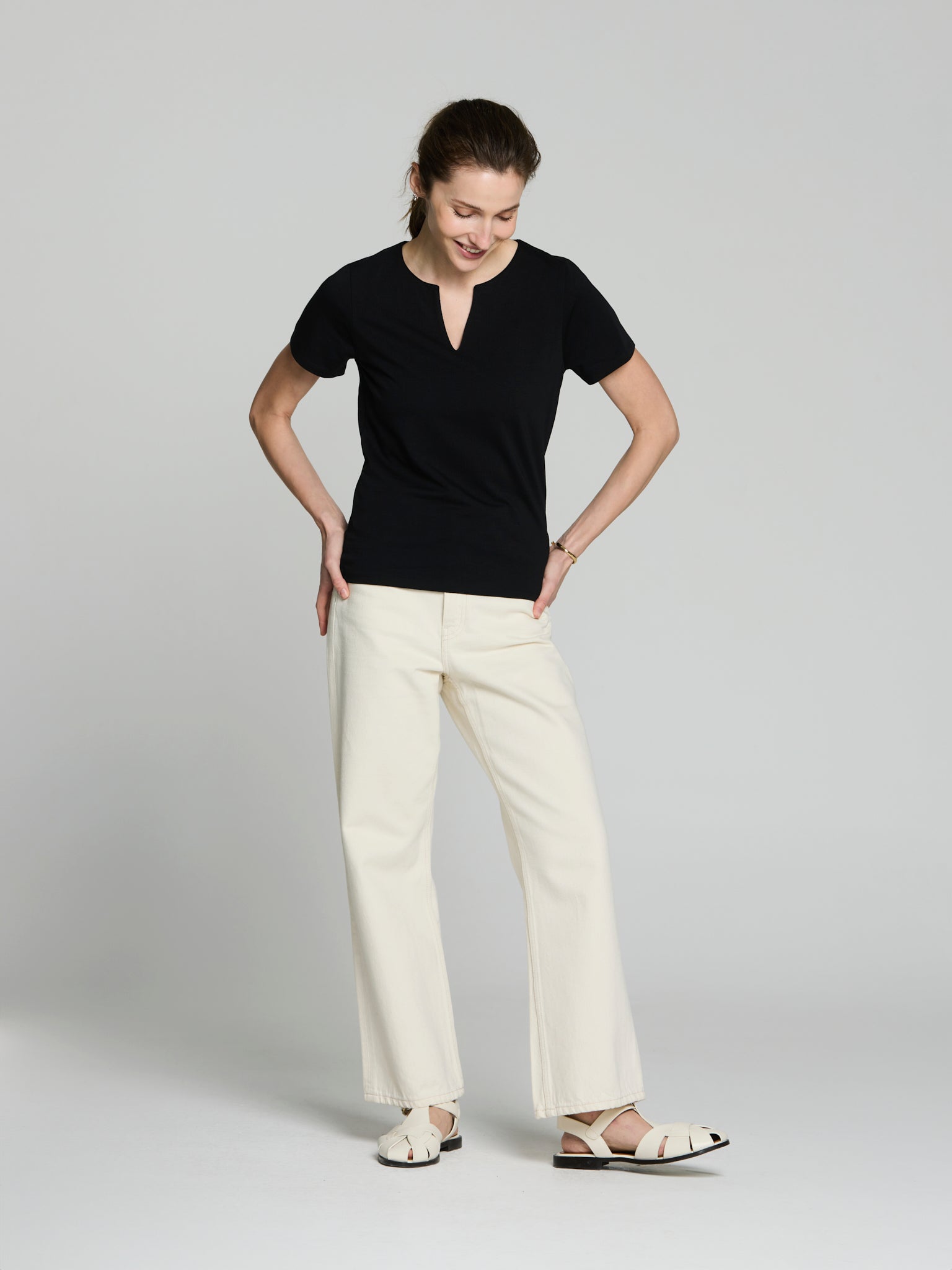 Camiseta punto básica