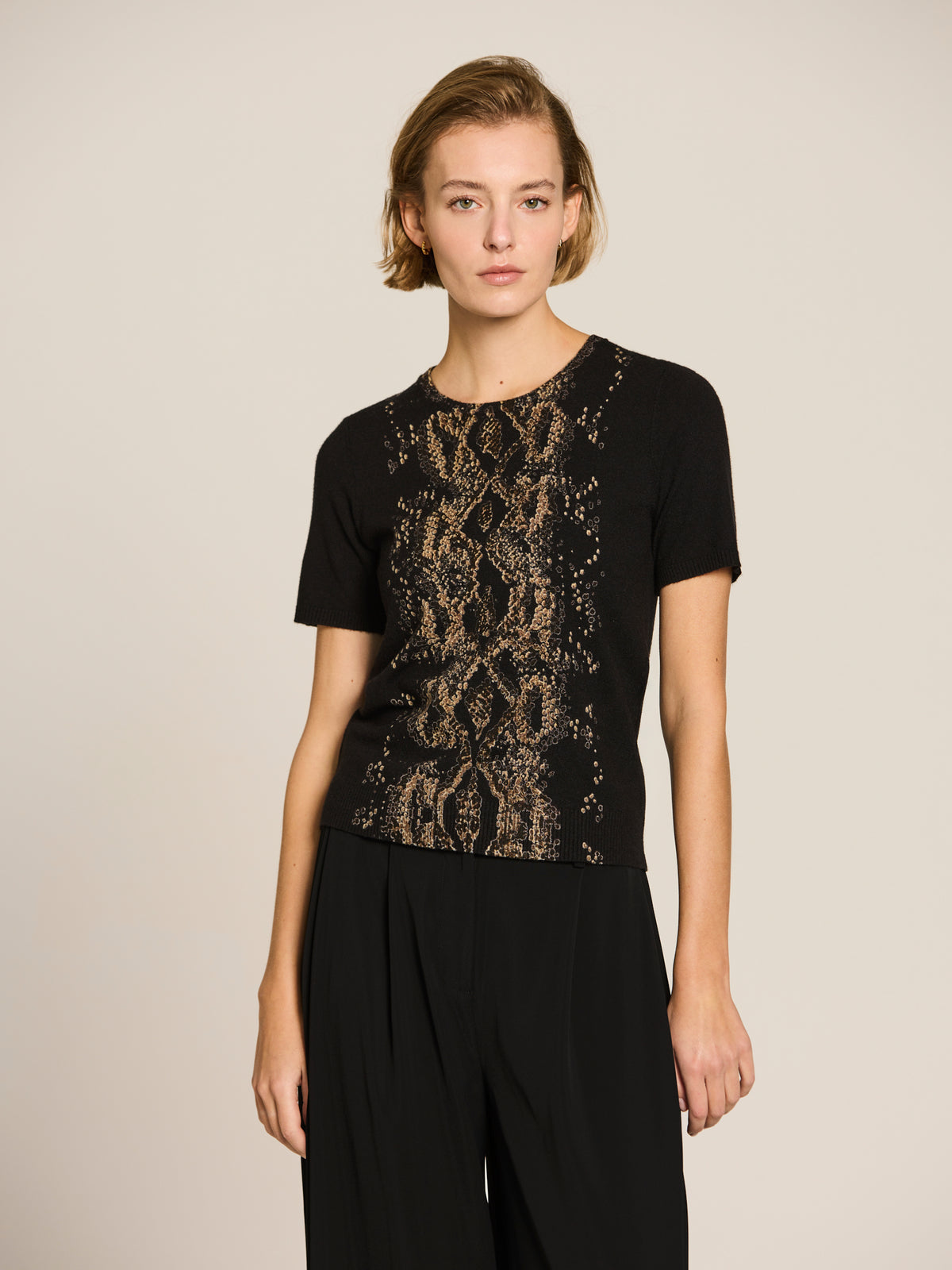Camiseta estampado serpiente