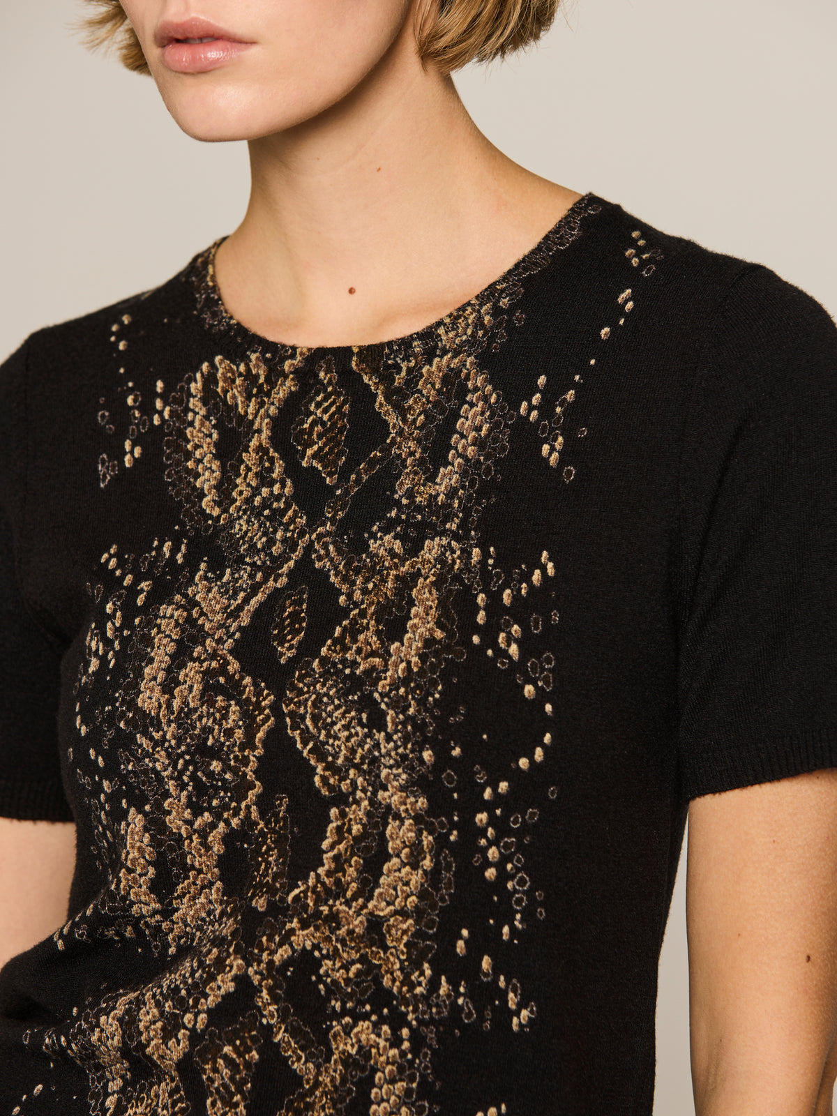 Camiseta estampado serpiente