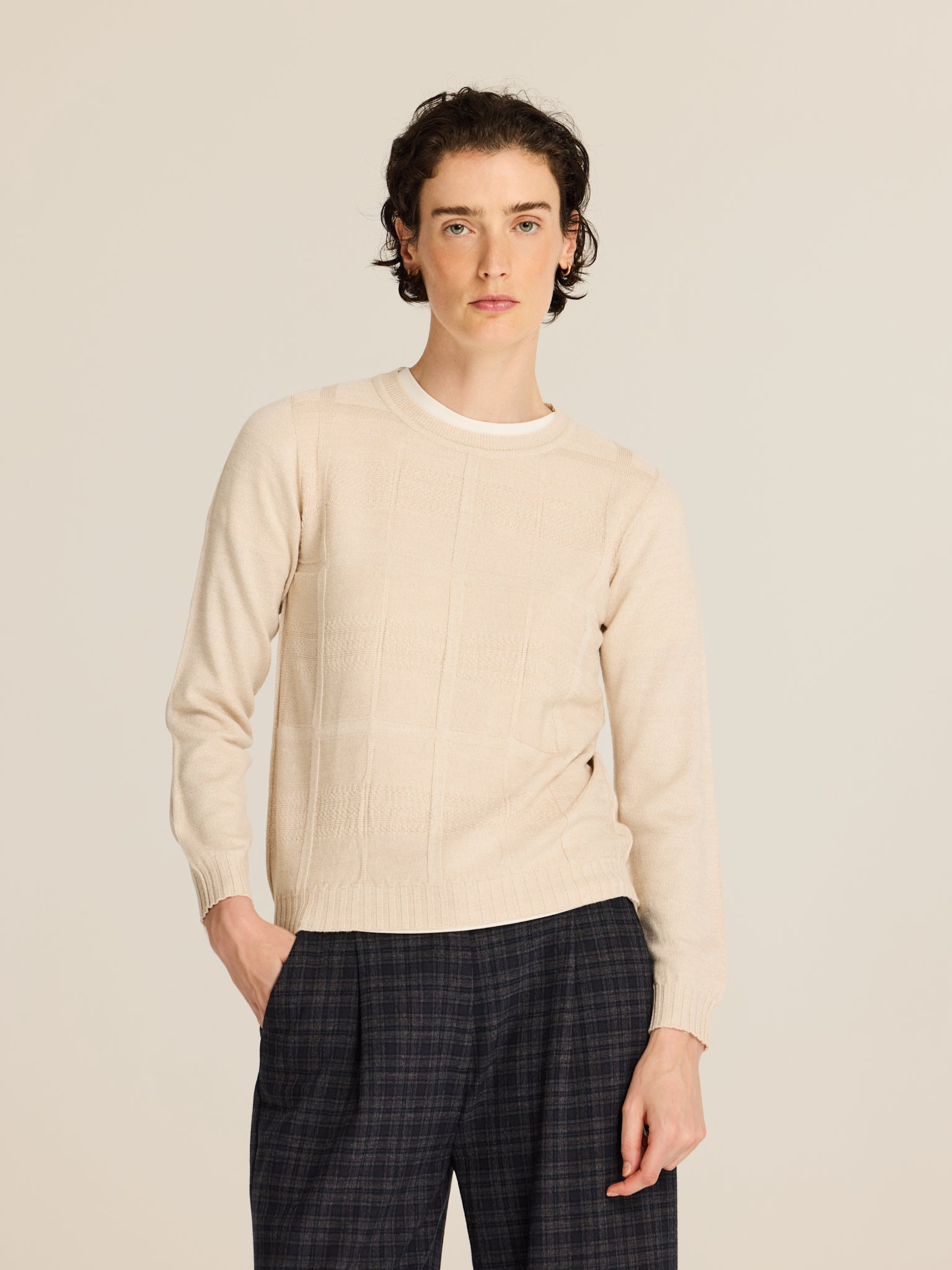 Jersey de cuadros