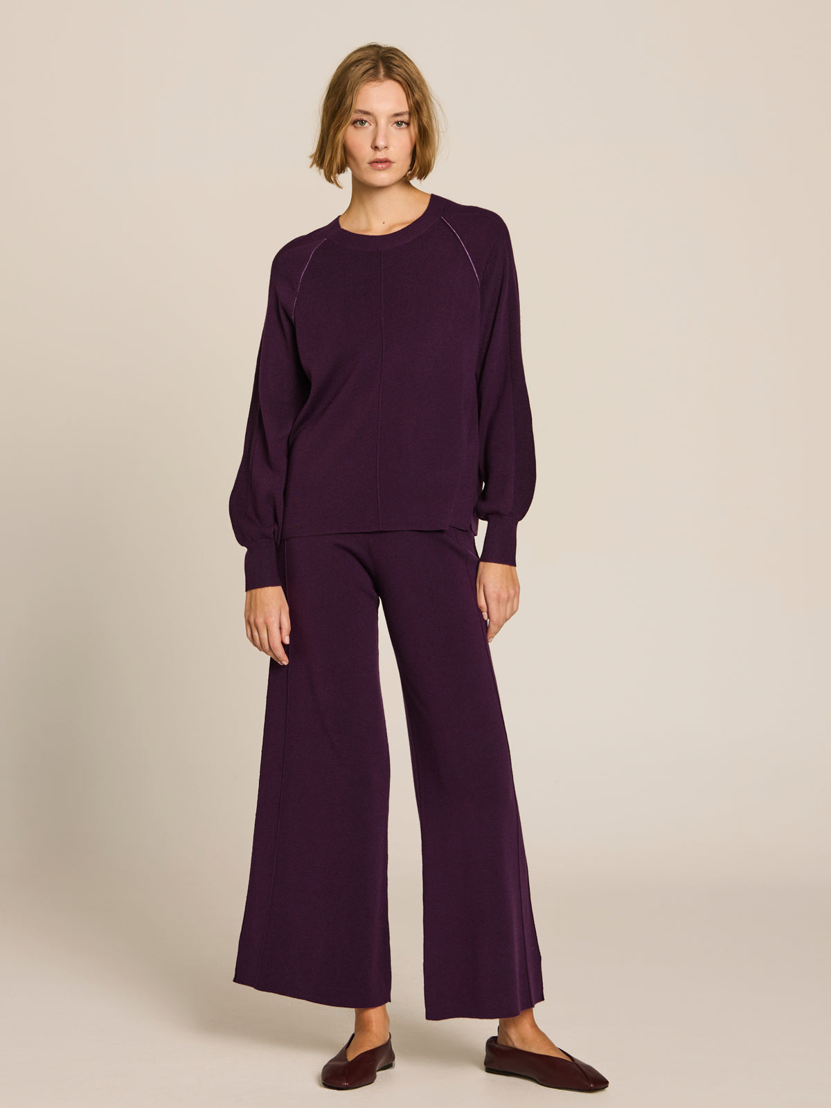 Jumper with contrast detail
