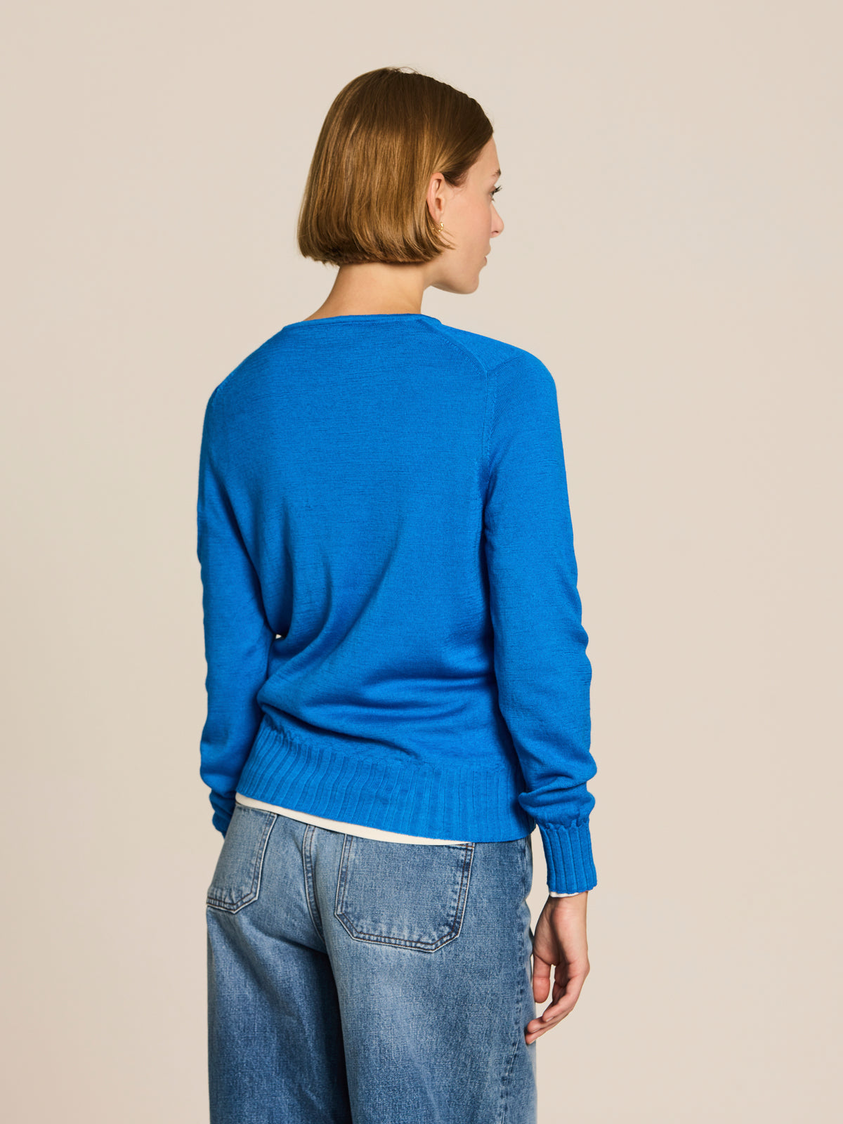Jersey de cuello pico