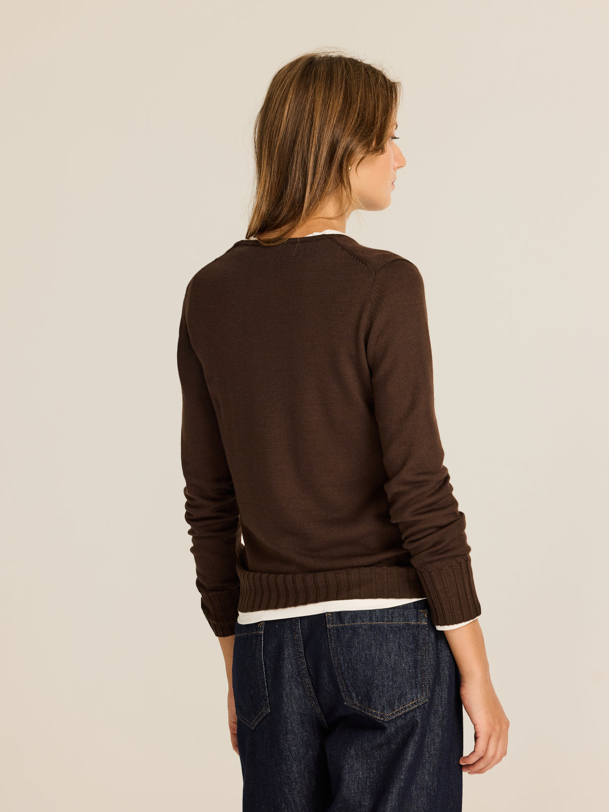 Jersey de cuello pico