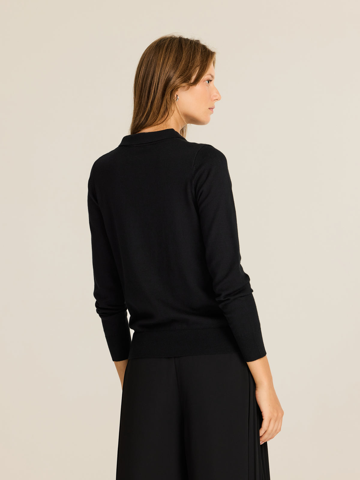 Jersey polo de viscosa