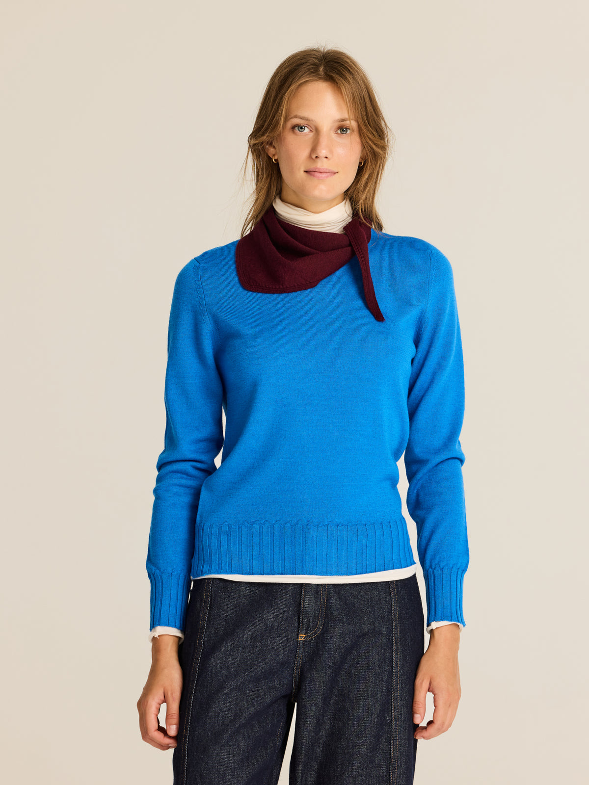 Knitted scarf