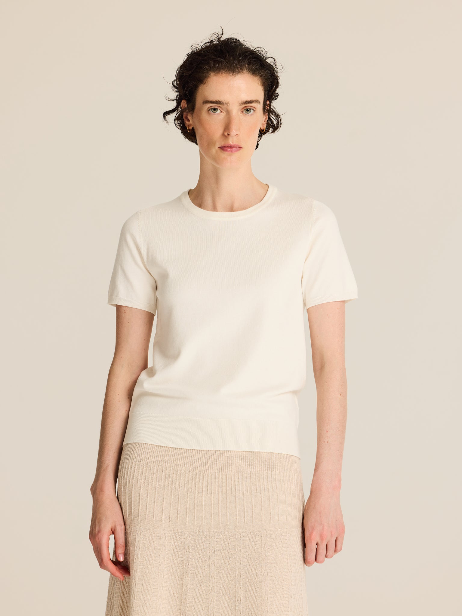 Twinset de punto de viscosa