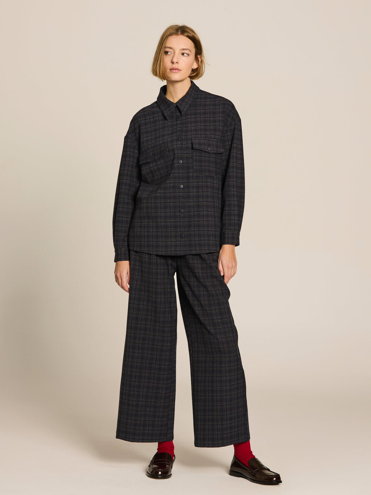 Sobrecamisa de cuadros