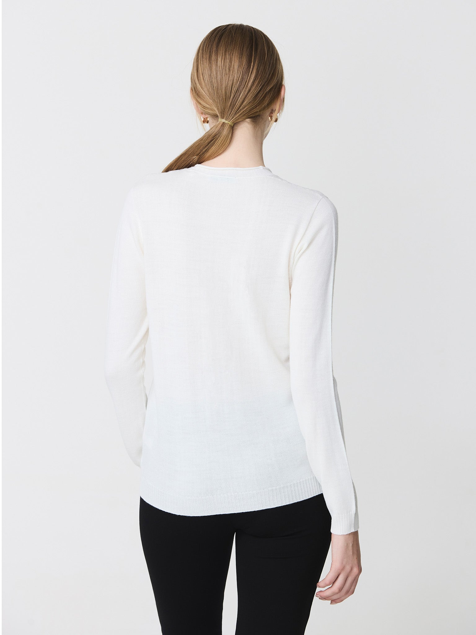 V-neck sweater