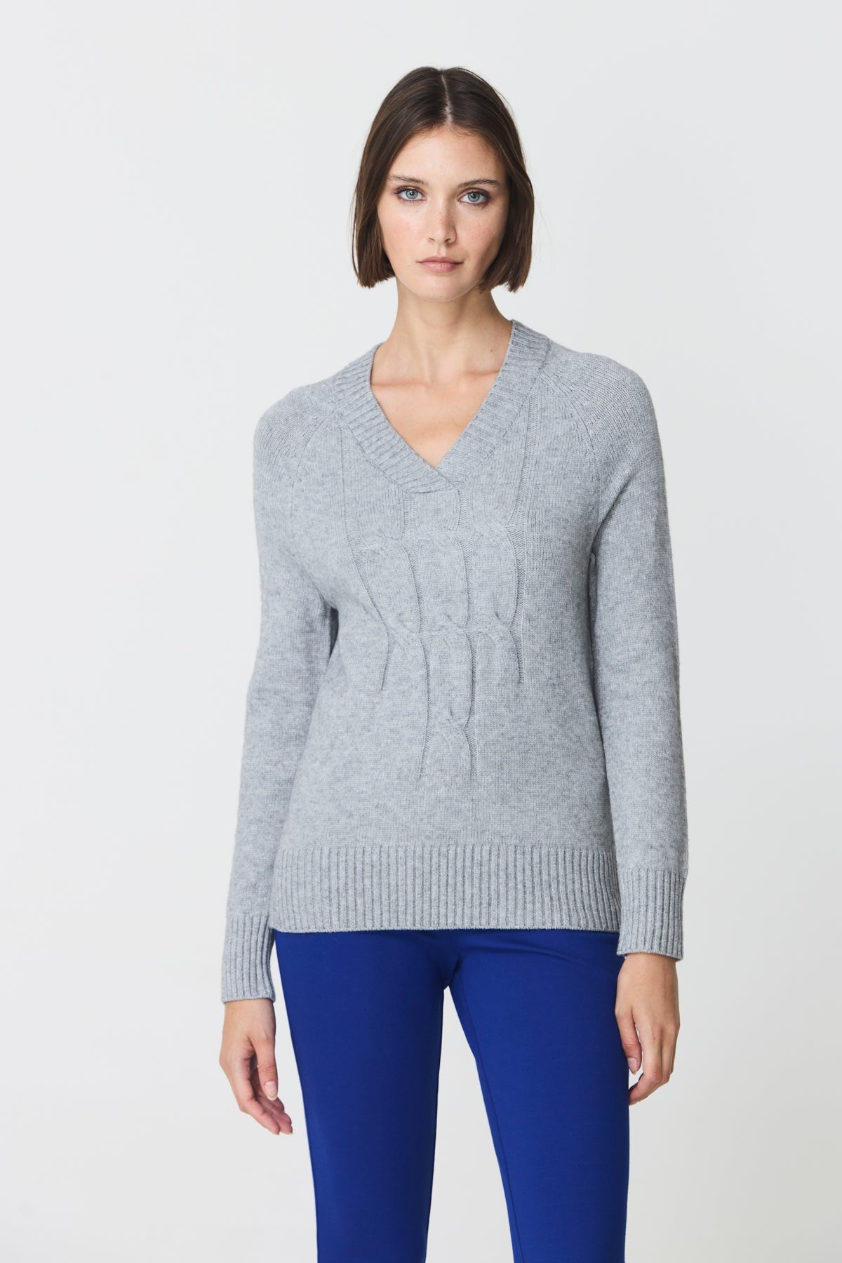 V-neck sweater