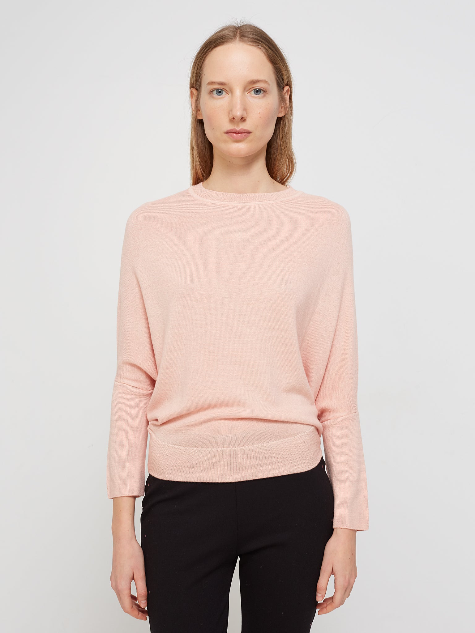 Batwing sleeve sweater