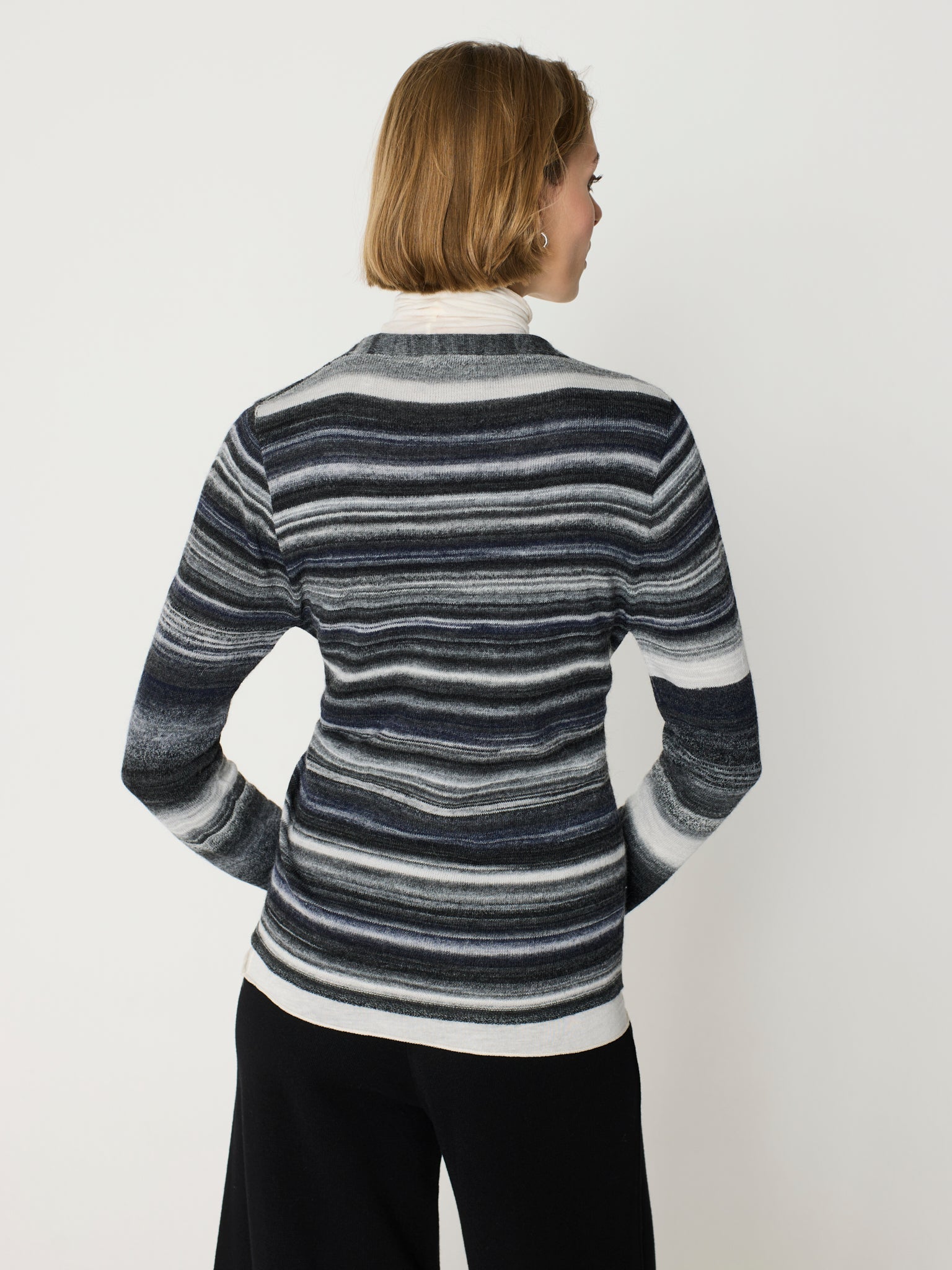 Jersey de cuello pico cruzado