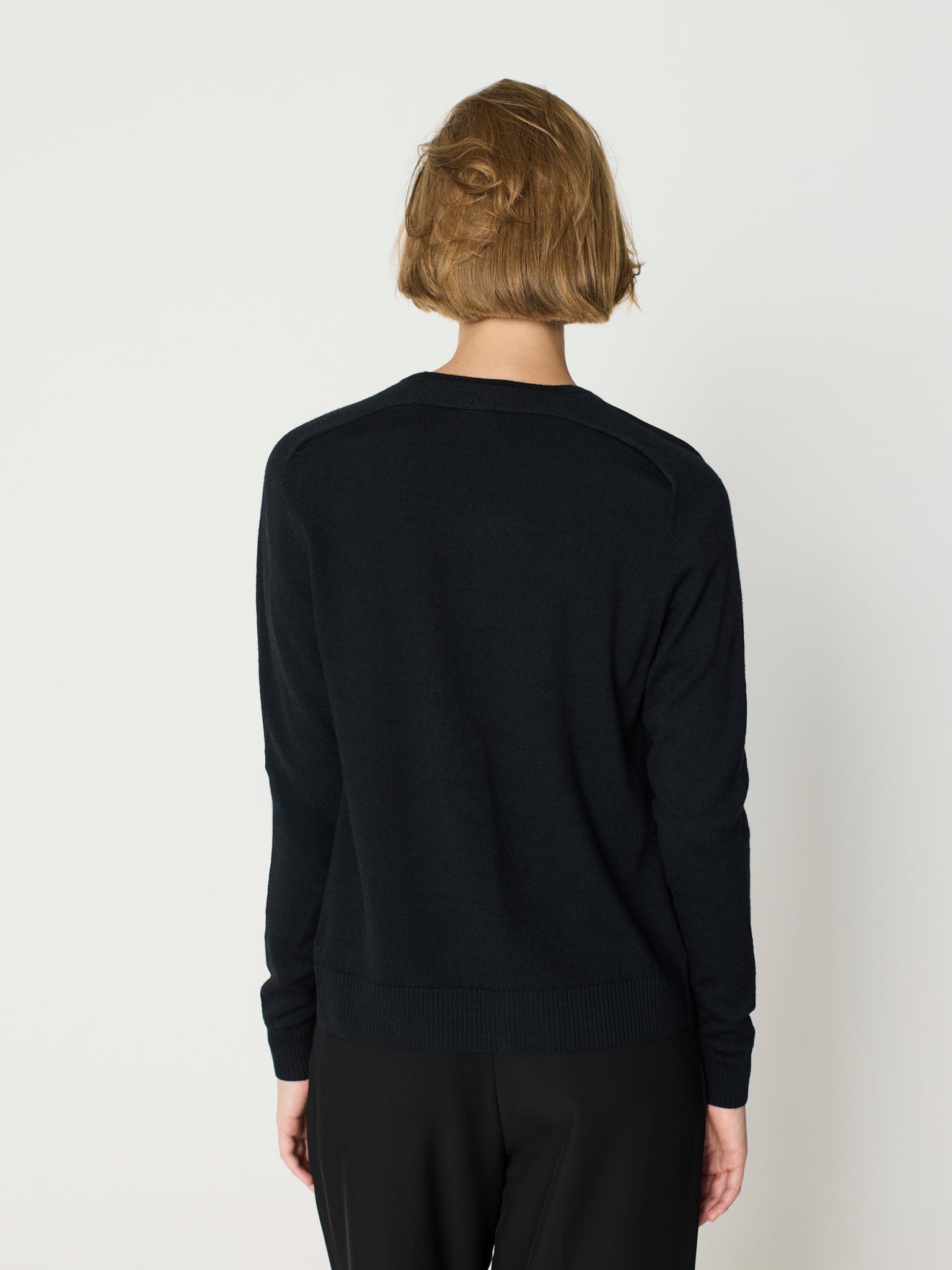 Twinset de cuello redondo
