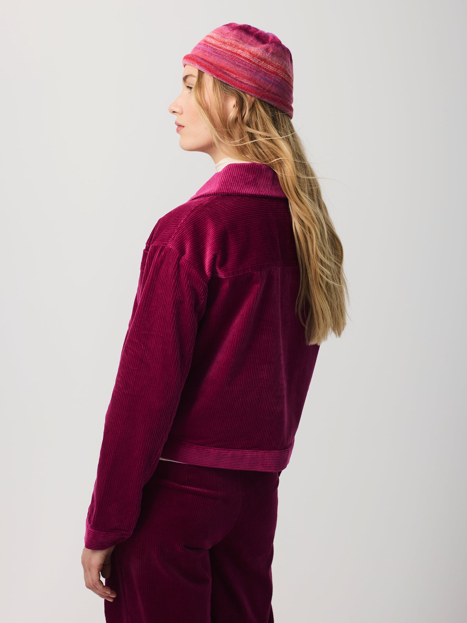 Chaqueta de manga montada
