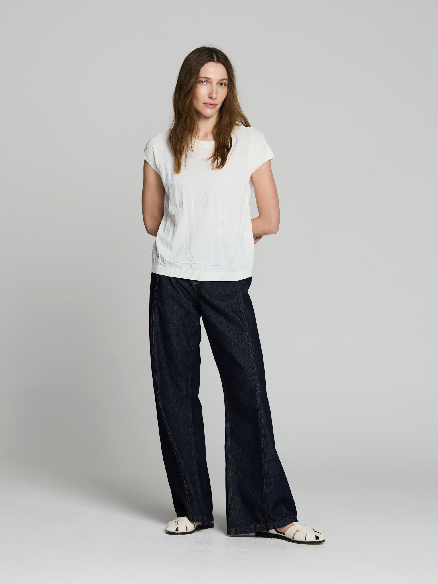 Jersey textura floral