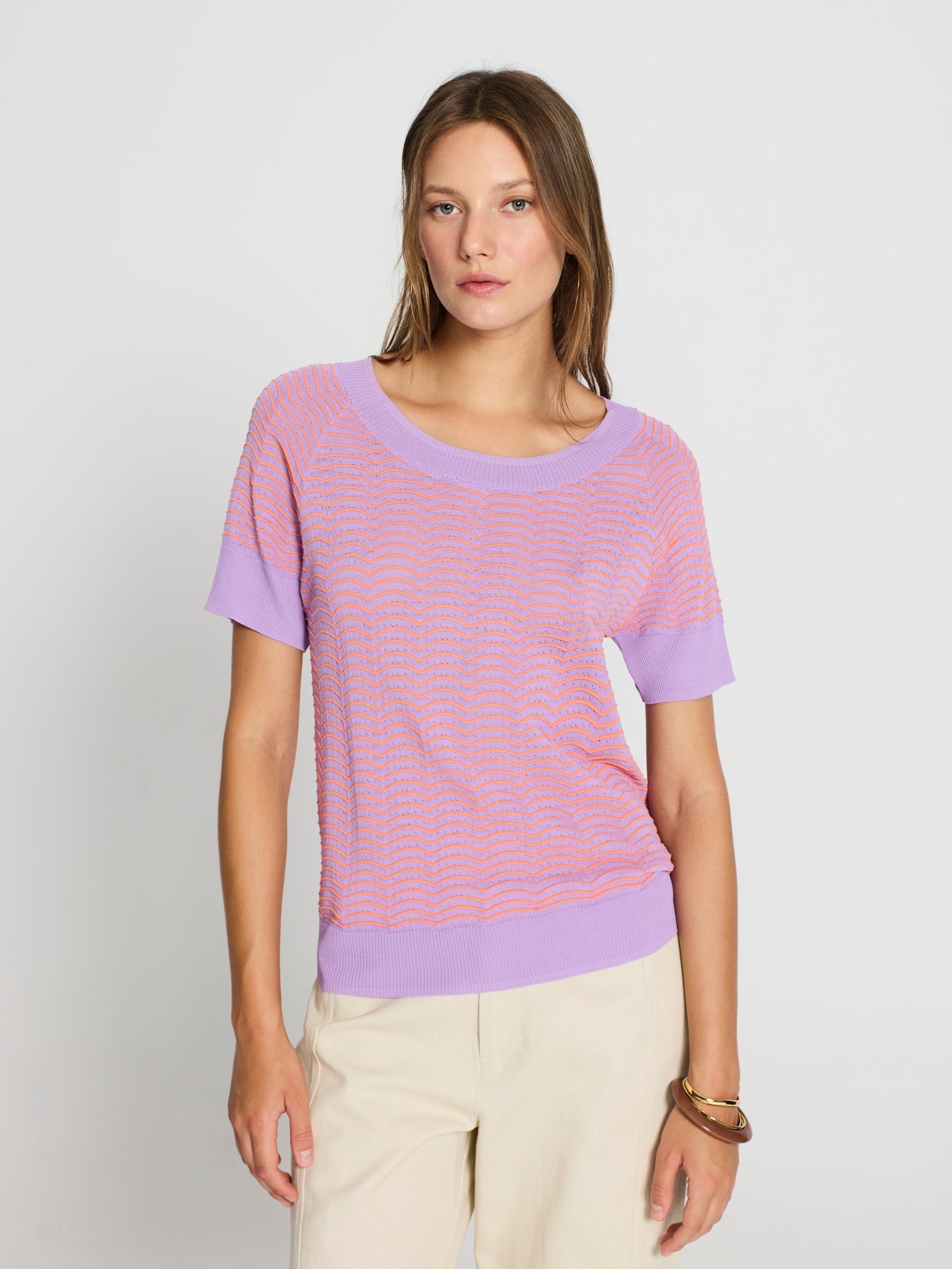 Jersey ondas bicolor