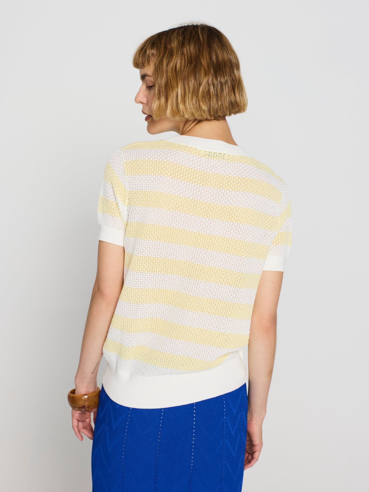 Jersey rayas bicolor