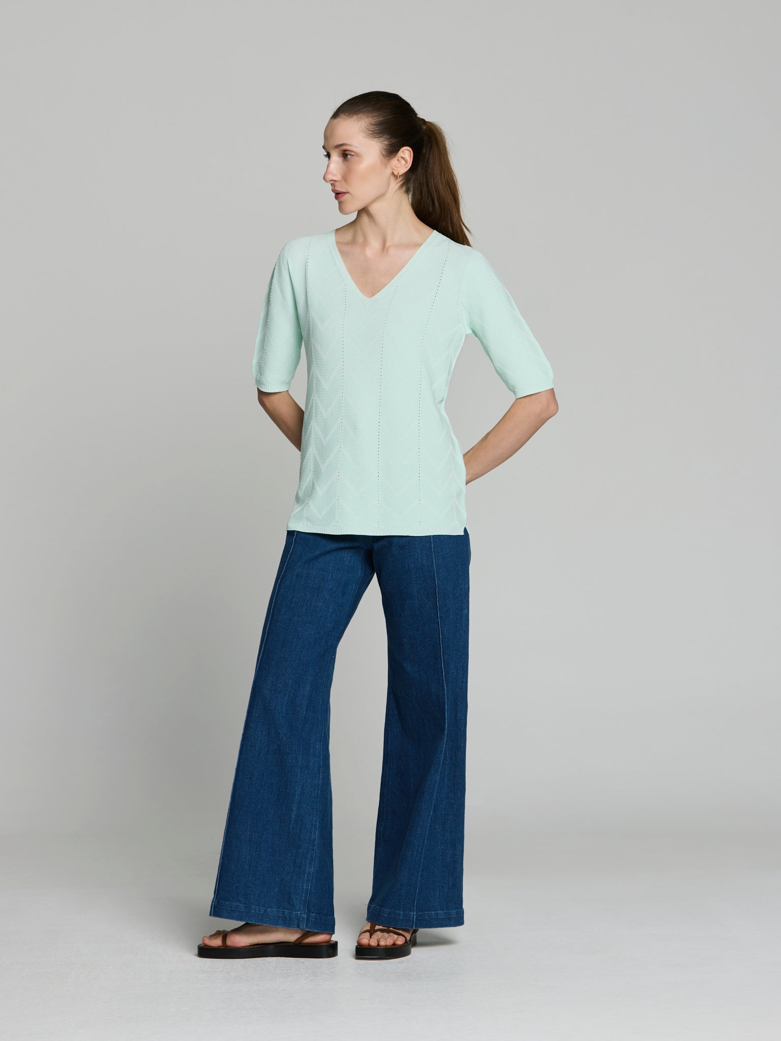 Jersey textura flechas