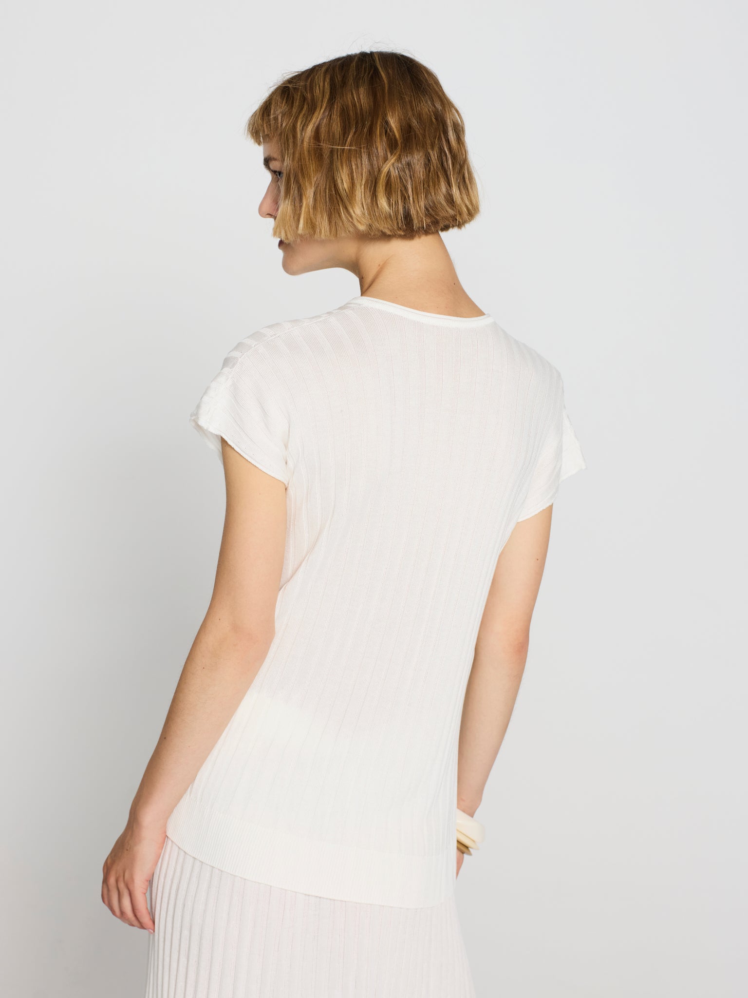 Túnica canalé tencel