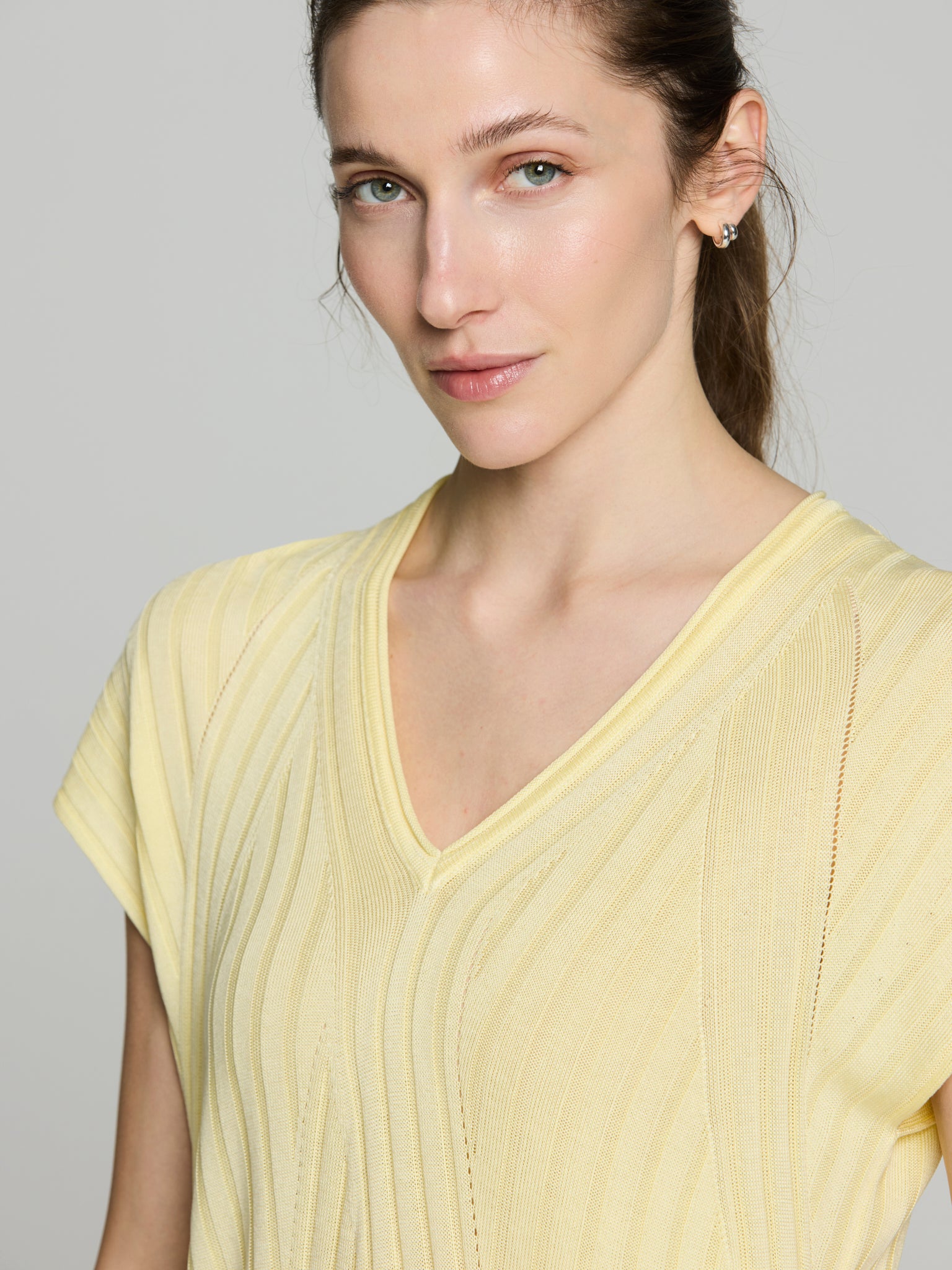 Túnica canalé tencel