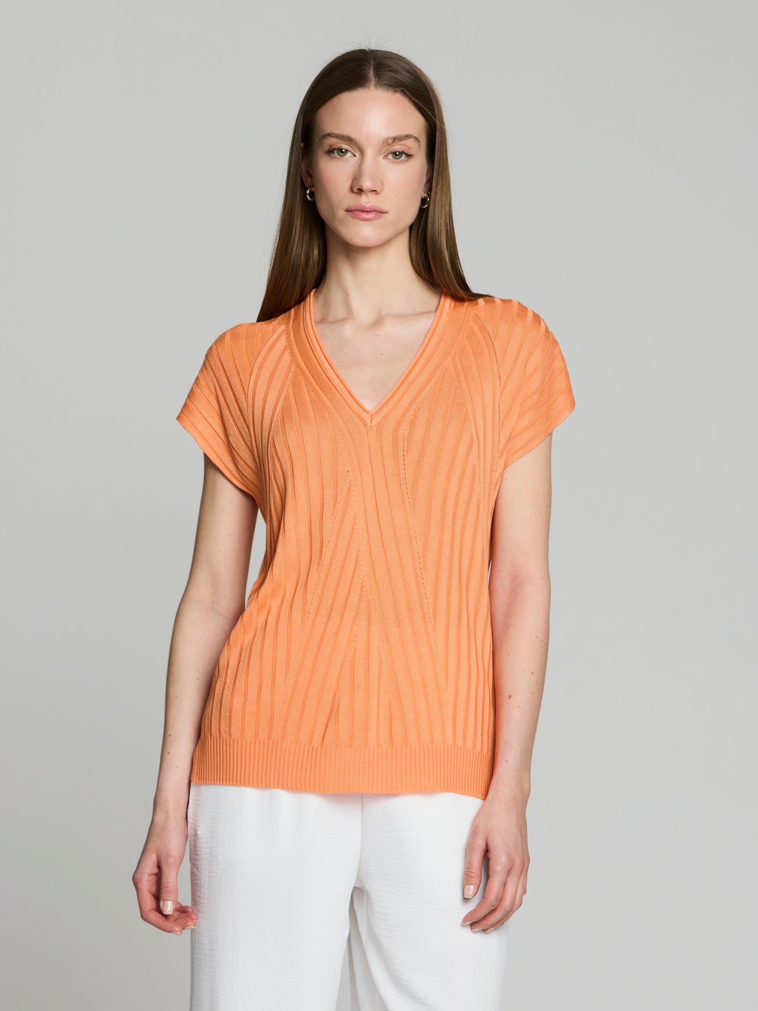 Túnica canalé tencel