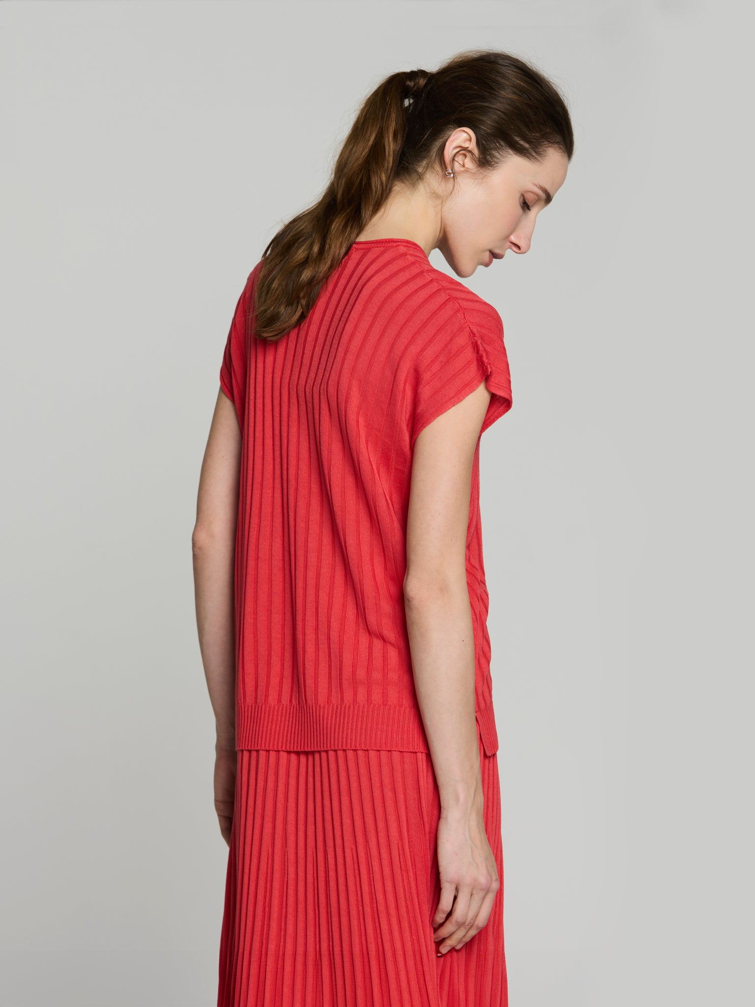 Túnica canalé tencel