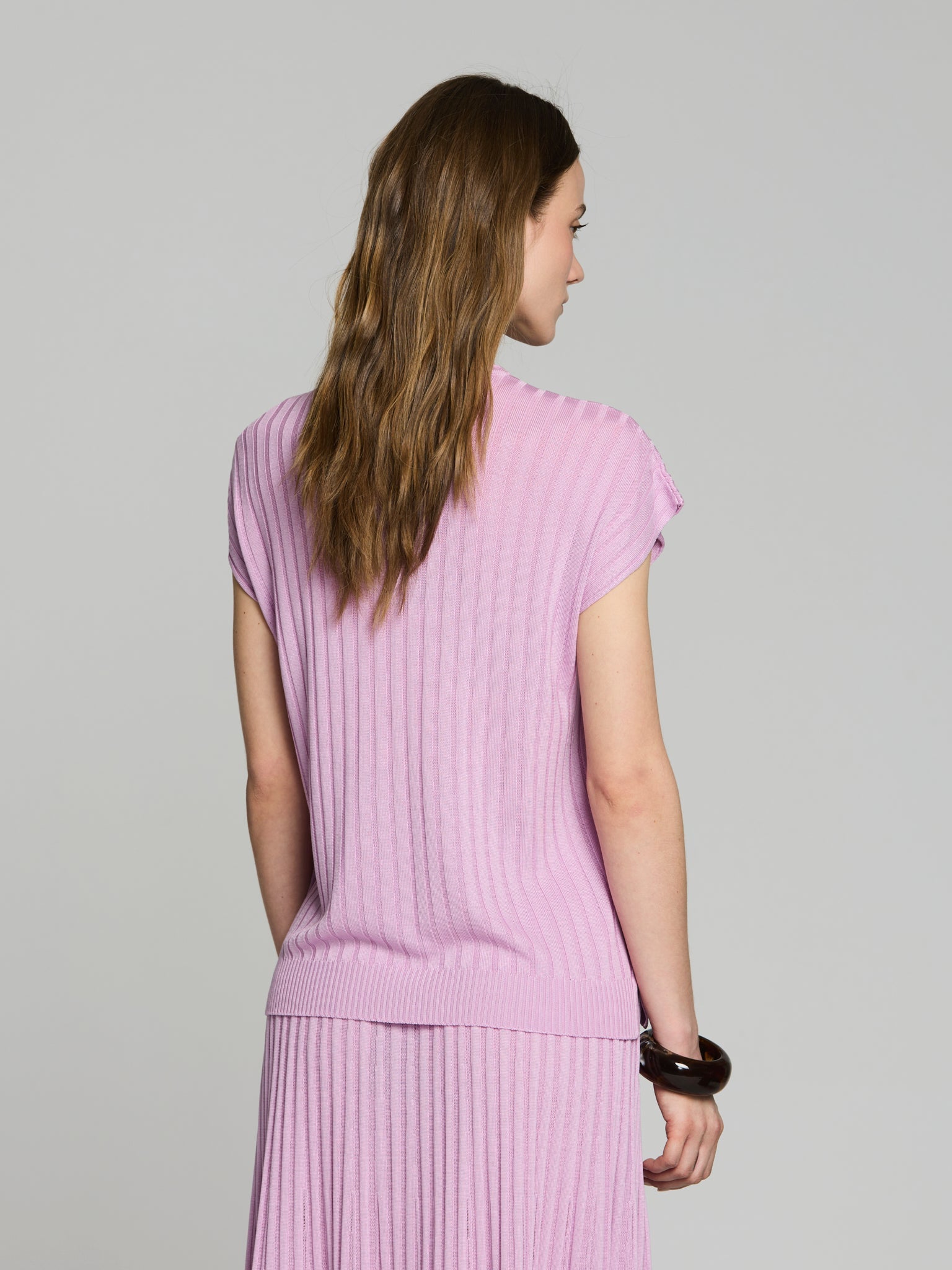 Túnica canalé tencel