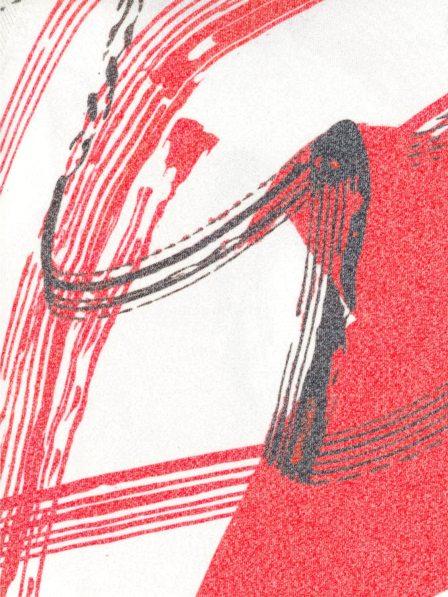 Jersey print abstracto