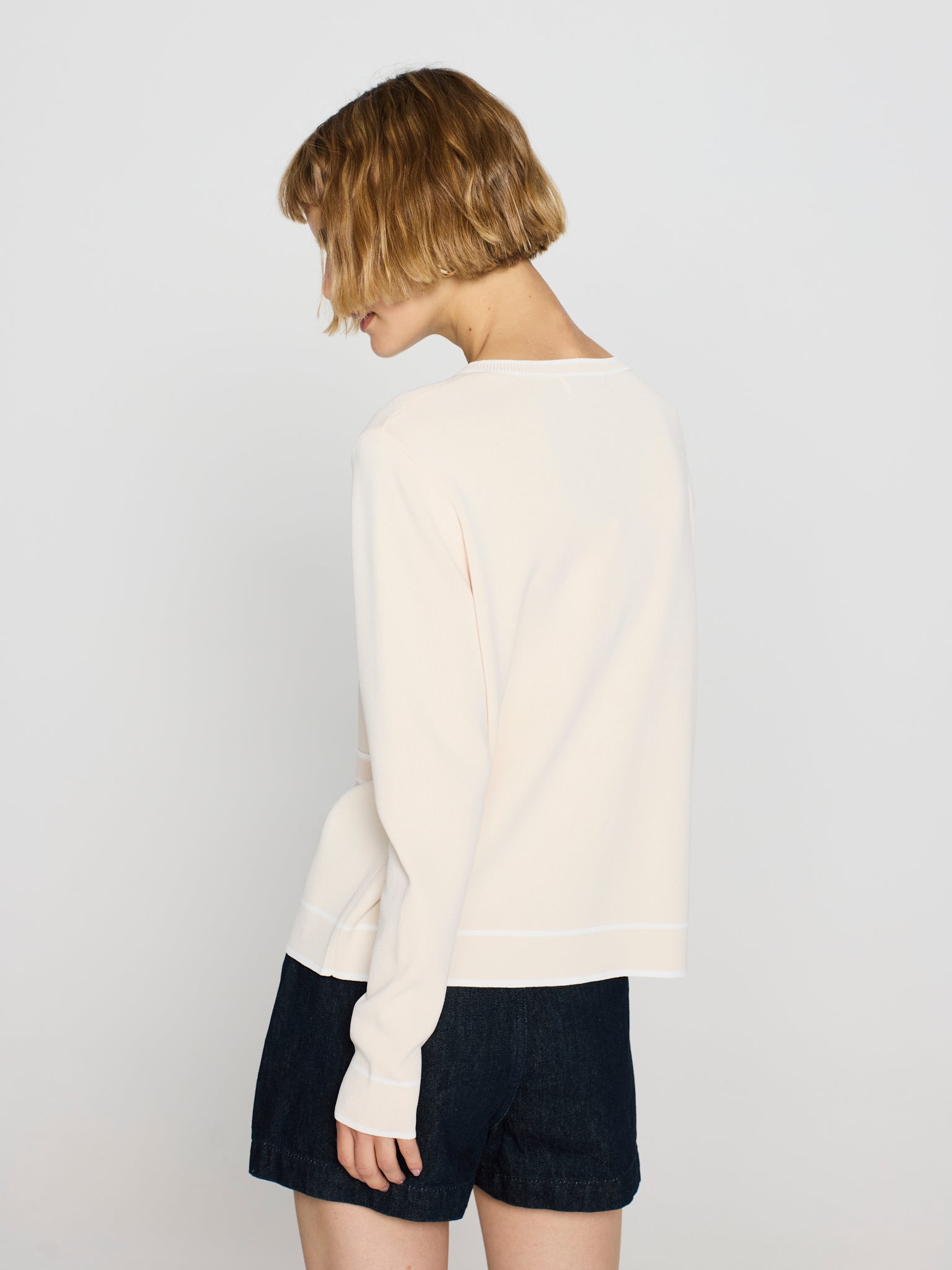 Chaqueta punto botones