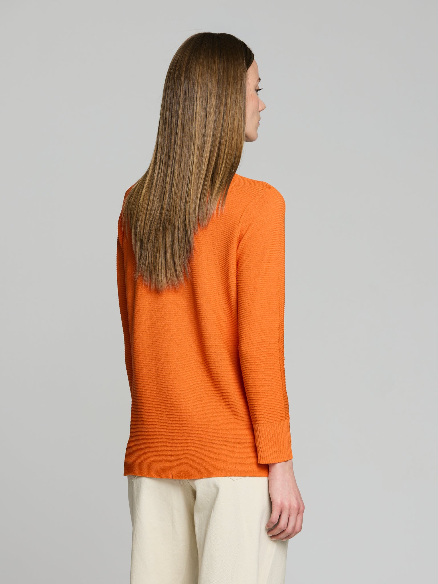 Cárdigan punto otoman