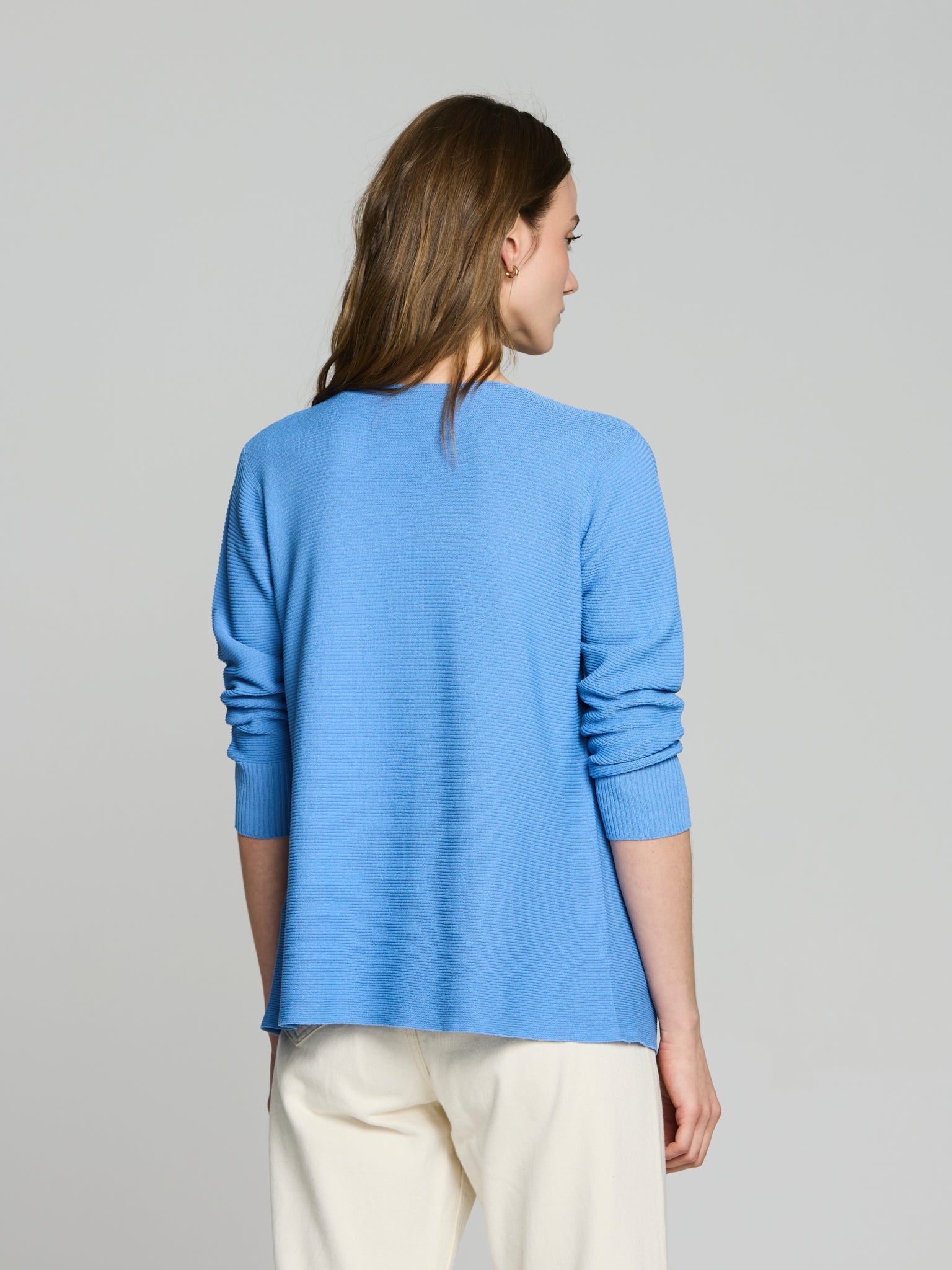 Cárdigan punto otoman