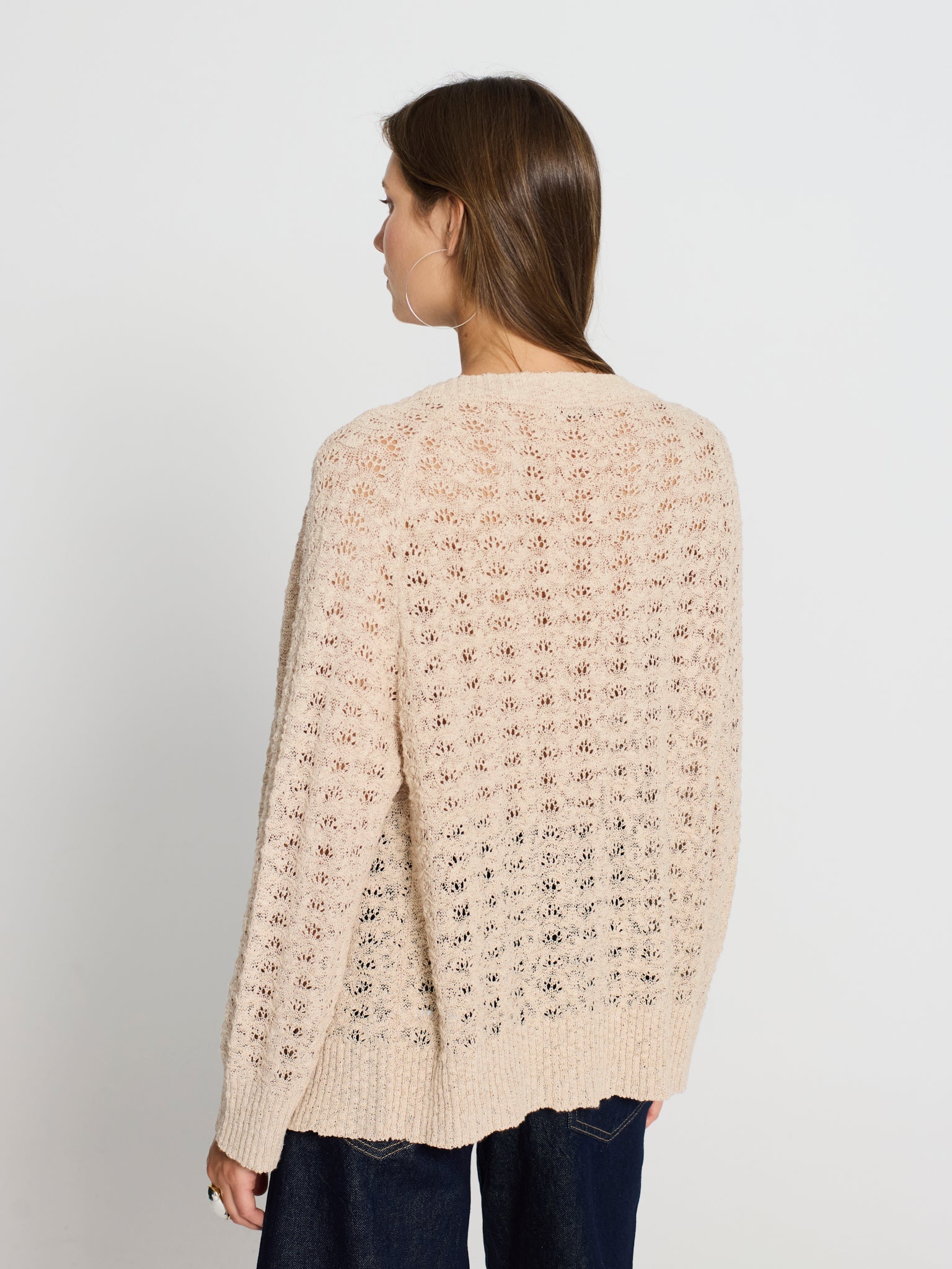 Chaqueta punto fantasía