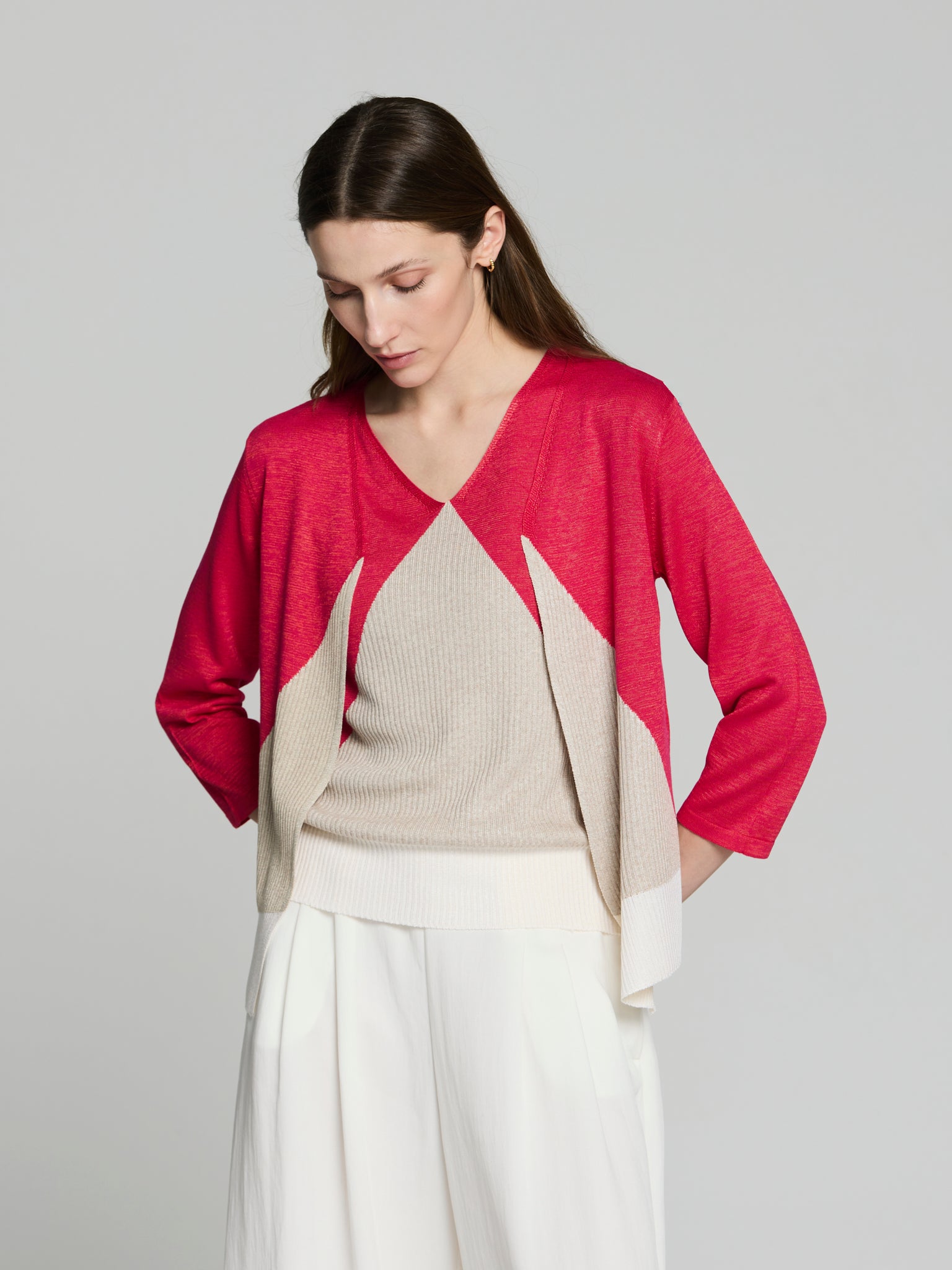 Cárdigan punto fantasía