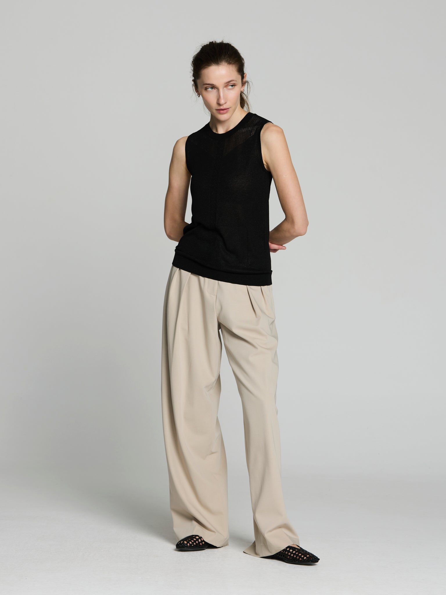 Twinset calado lúrex