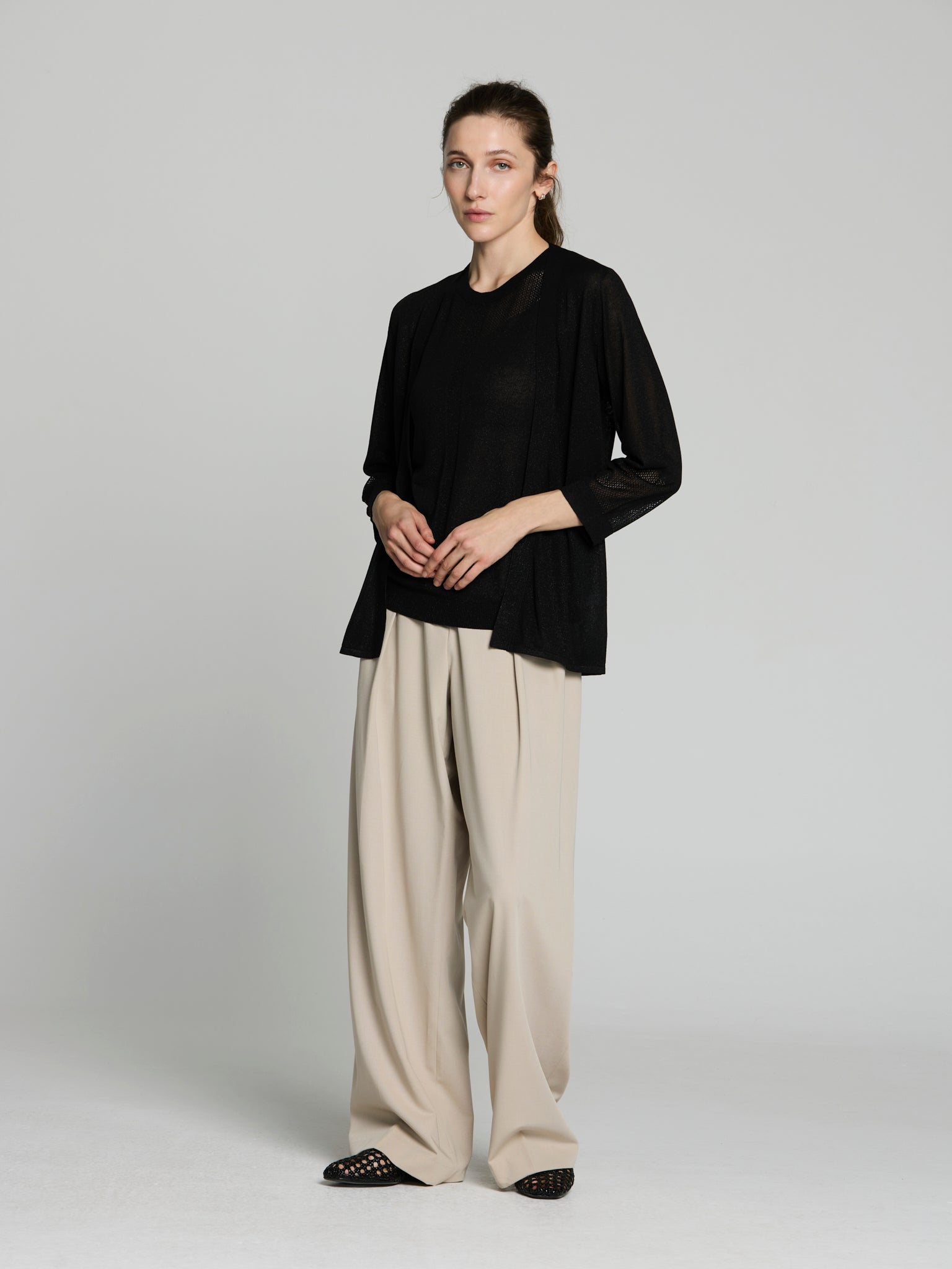 Twinset calado lúrex