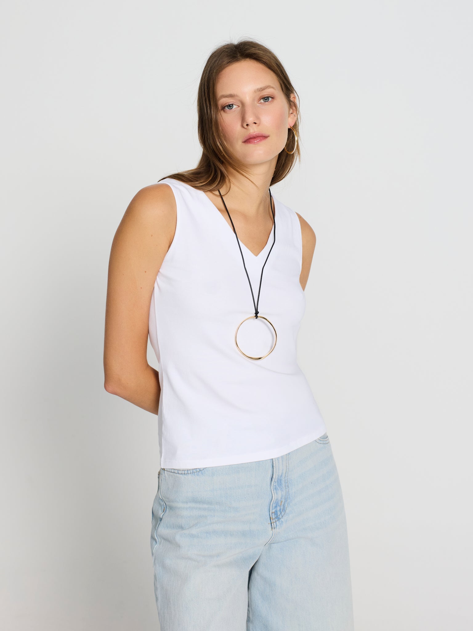 Top básico algodón