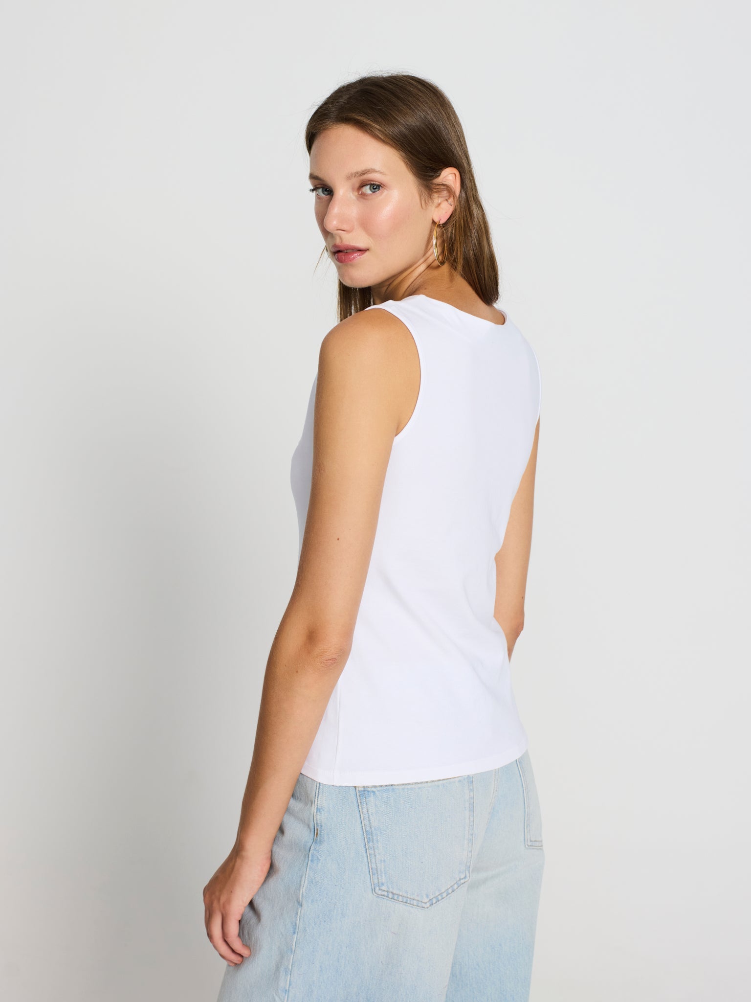 Top básico algodón