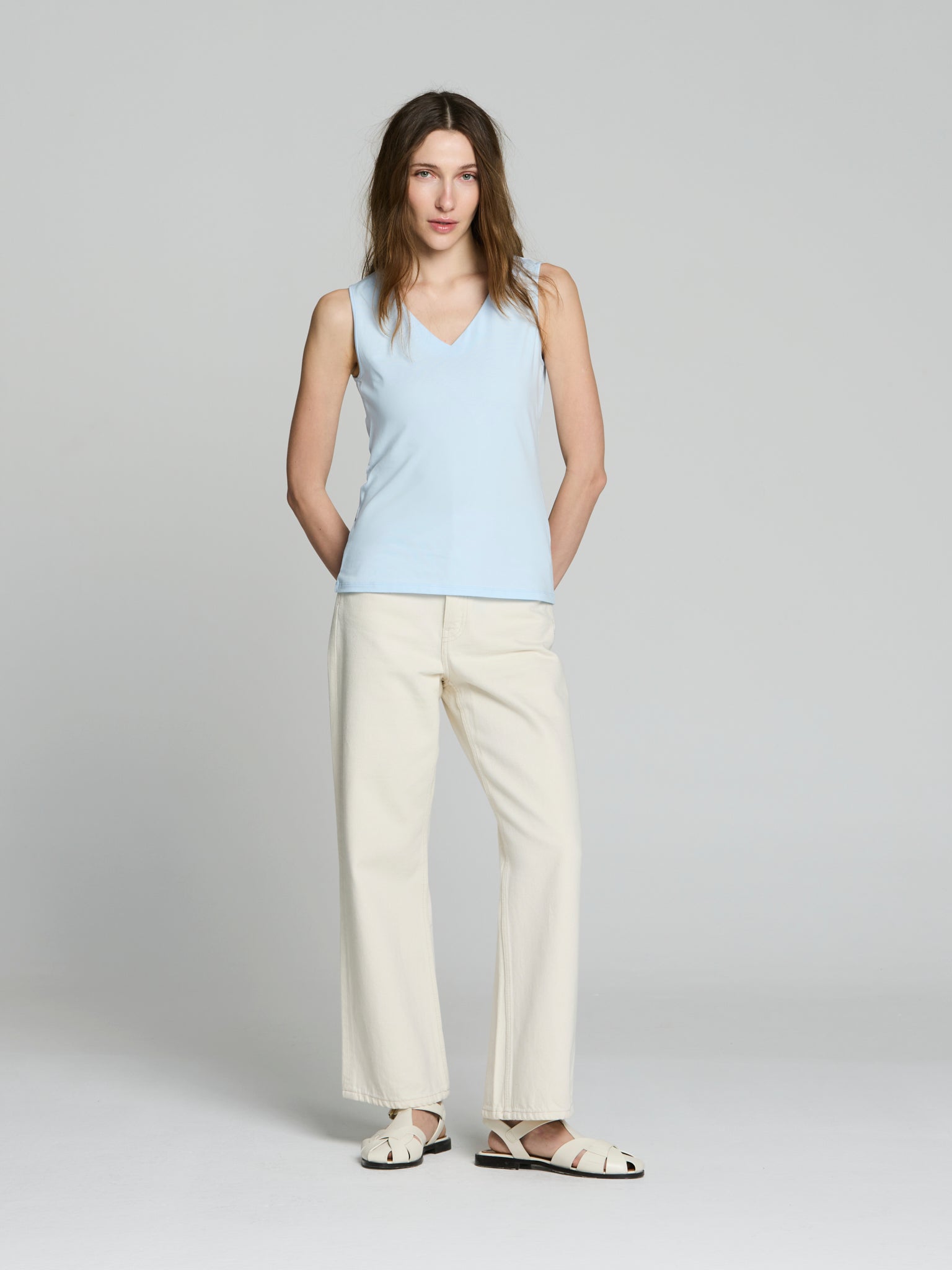 Top básico algodón