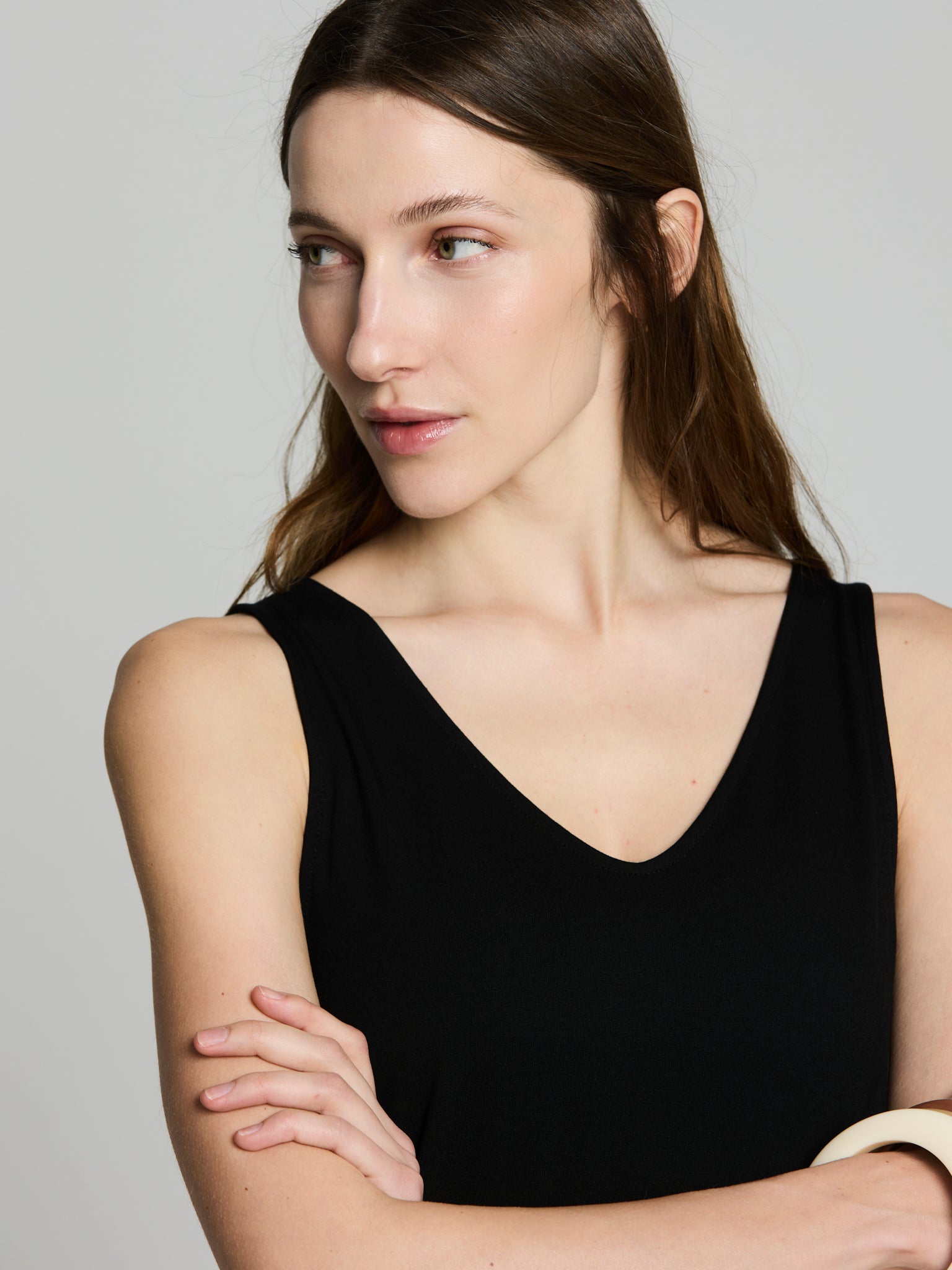 Camiseta básica viscosa