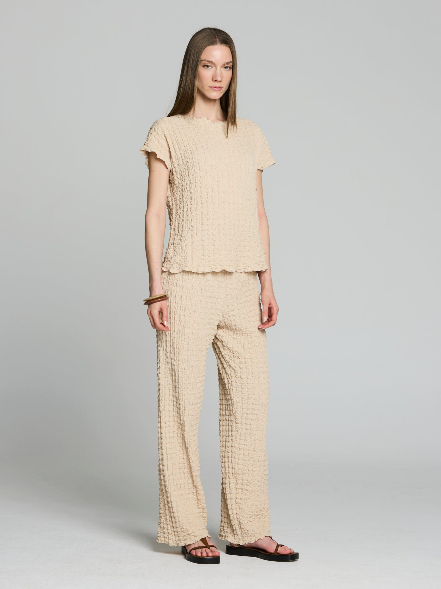 Camiseta oversized textura