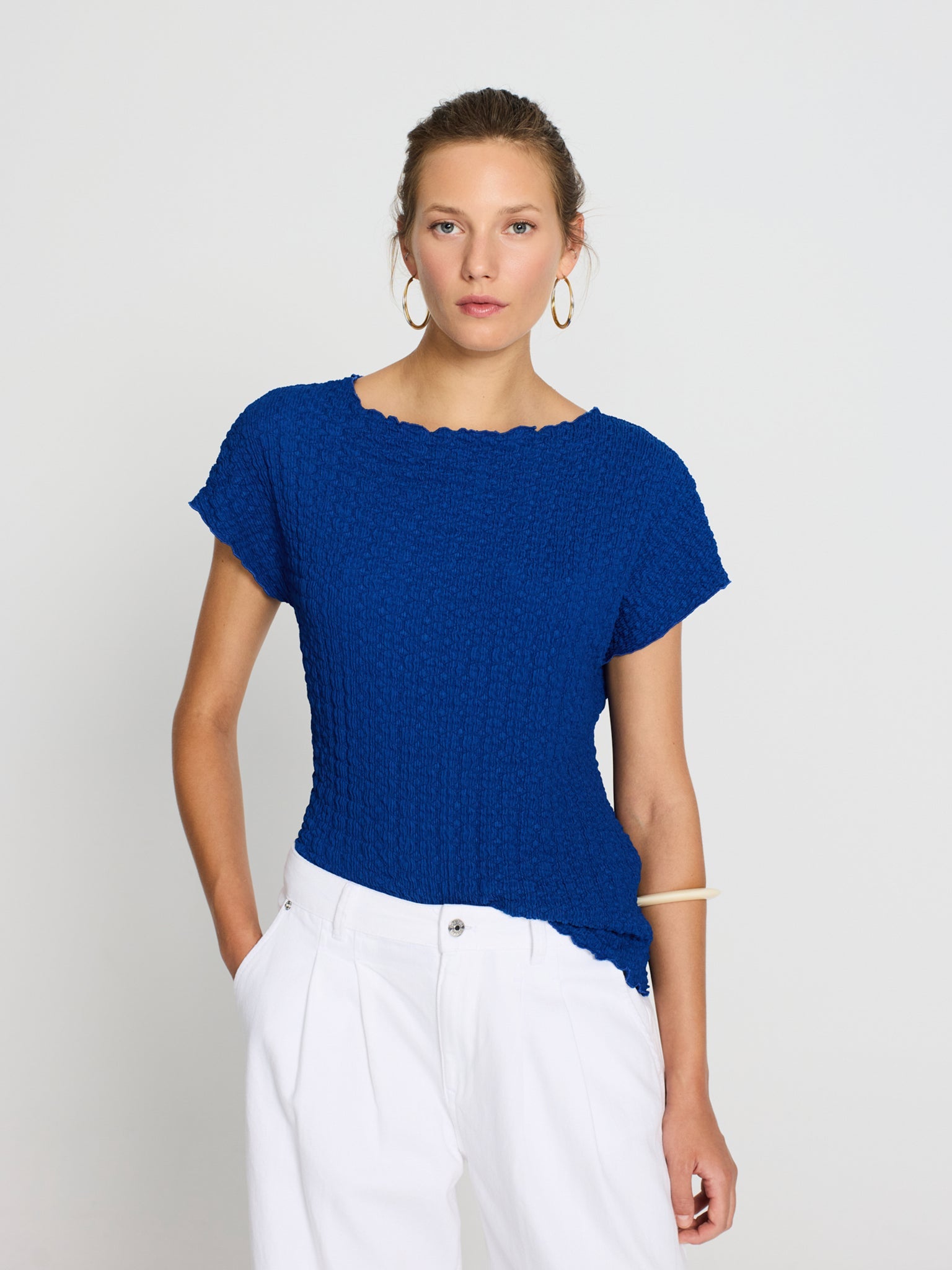 Camiseta oversized textura