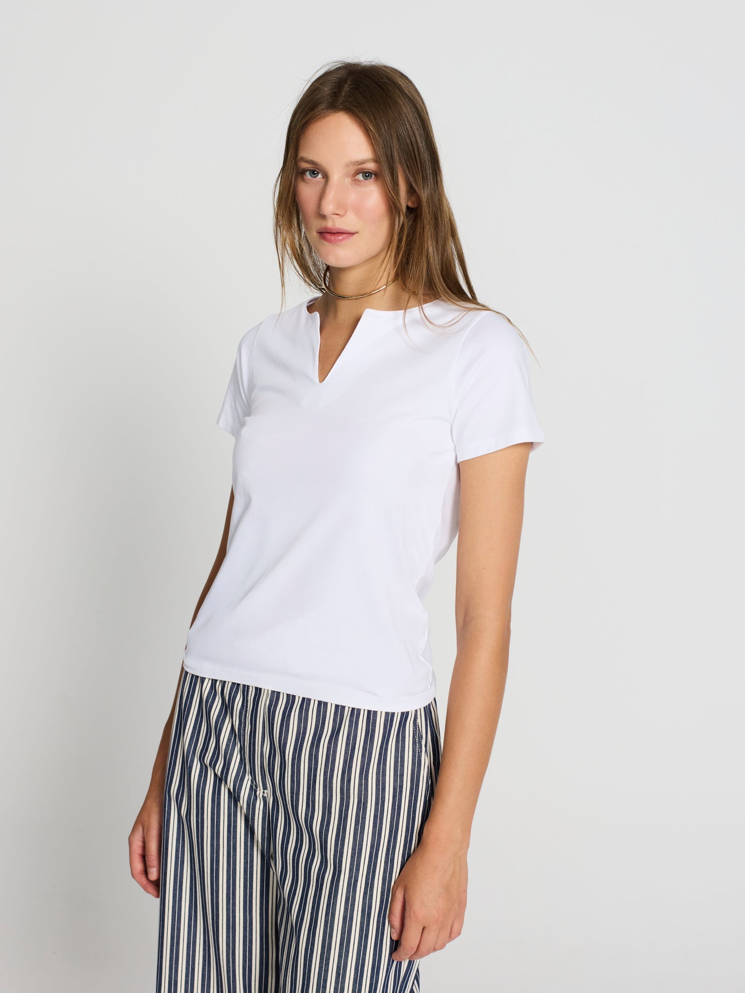 Camiseta punto básica